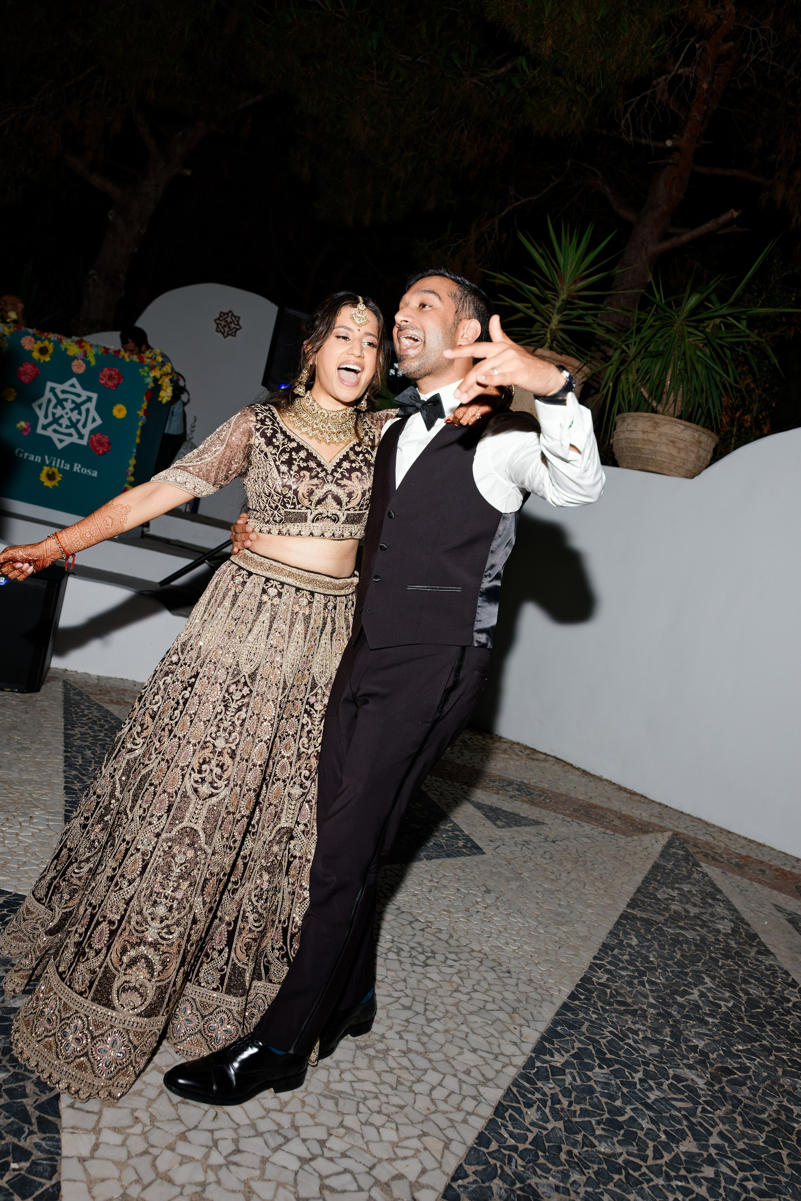 Indian wedding at Gran Villa Rosa, Barcelona