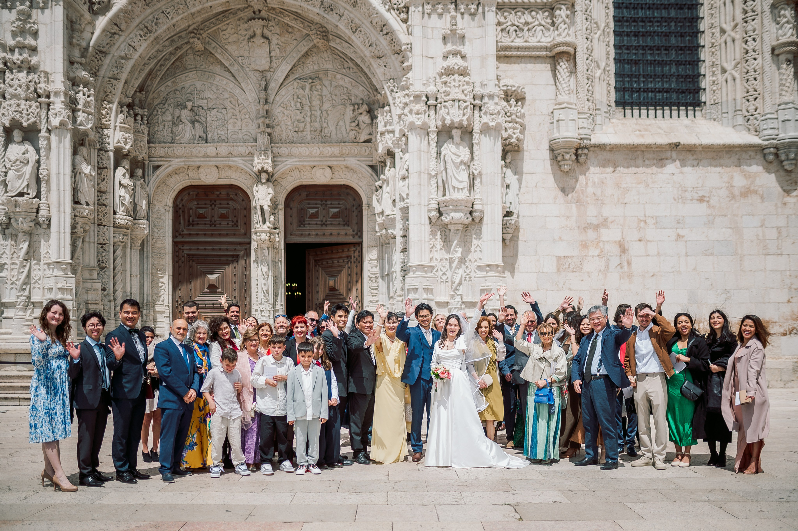 Wedding at the Jeronimos Monastery