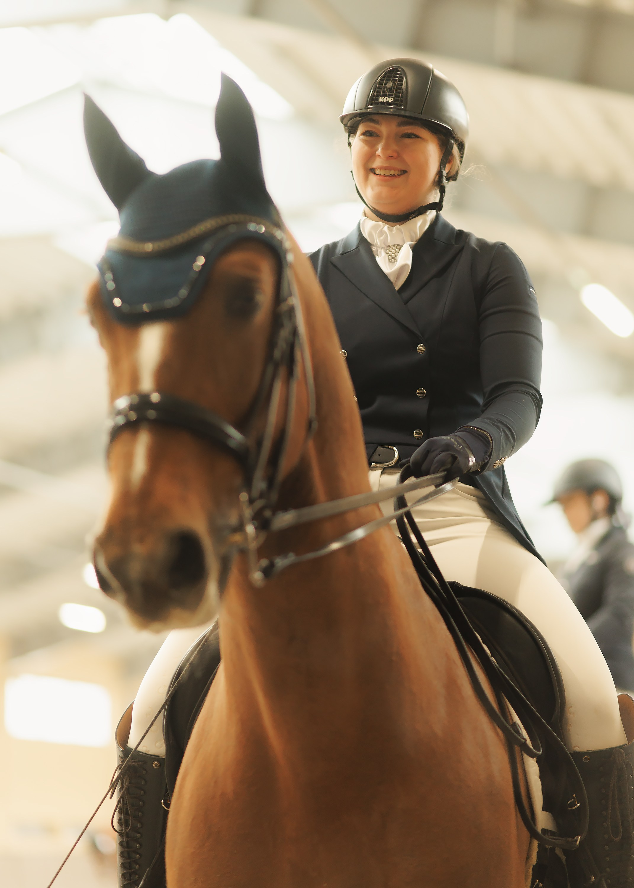 Fotografia koni Wrocław \ ujeżdżenie, Partynice. Kaja | fotograf we Wrocławiu | ludzie i psy