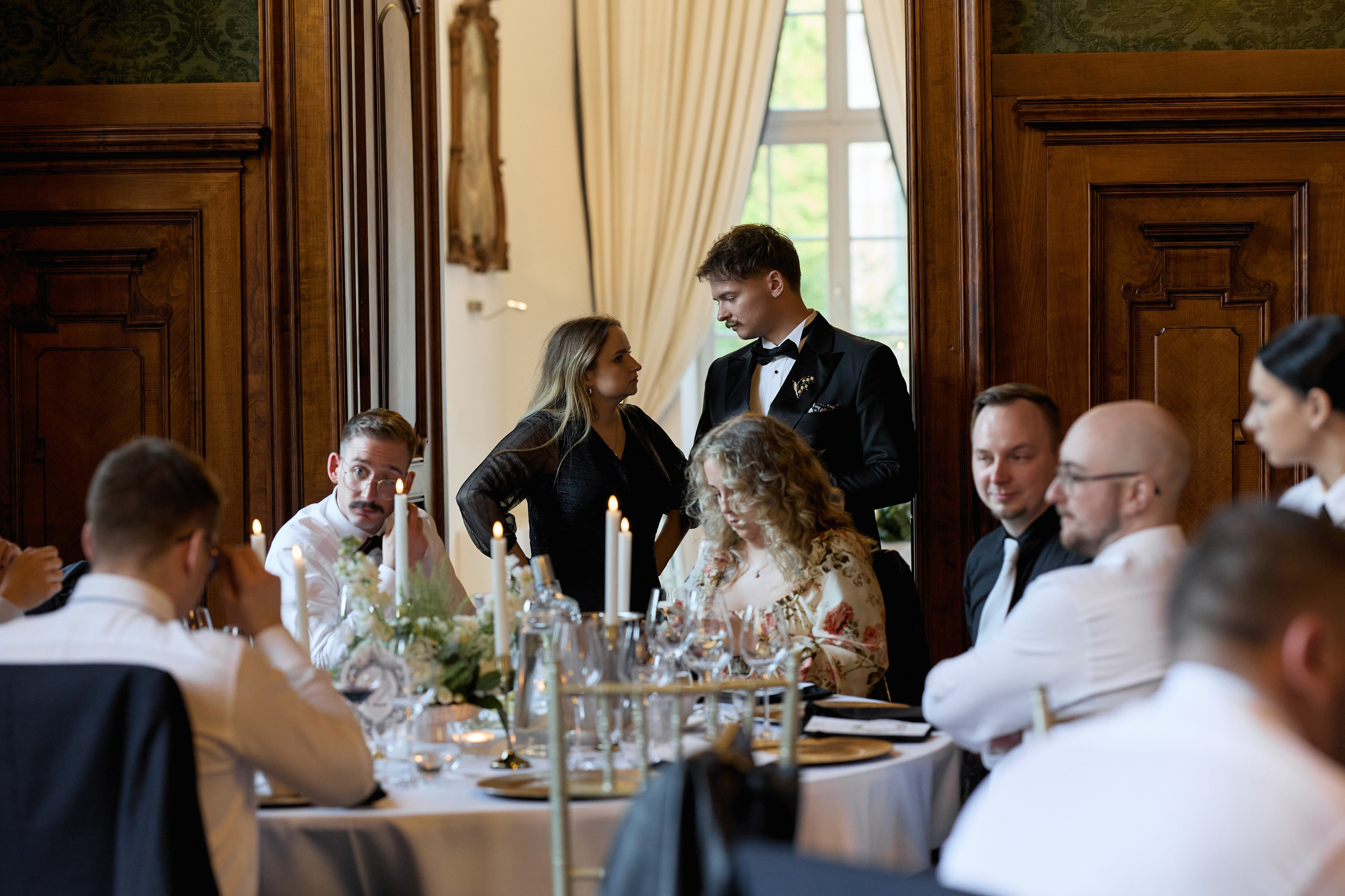 Wiktoria & Kacper. Pałac Goetz. Fotograf ślubny i rodzinny w Krakowie Yana Klymova