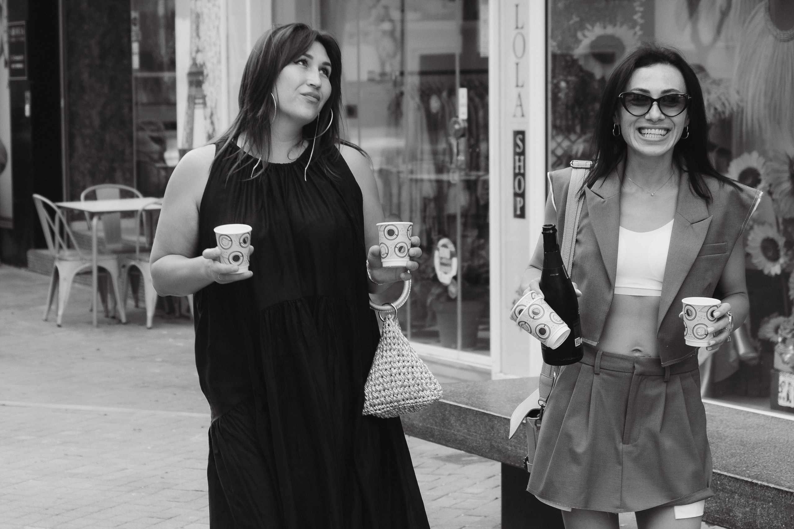 Preparación del backstage de una marca en un desfile de moda en Torrevieja — Fotógrafo de backstage Andrey Lukovnikov