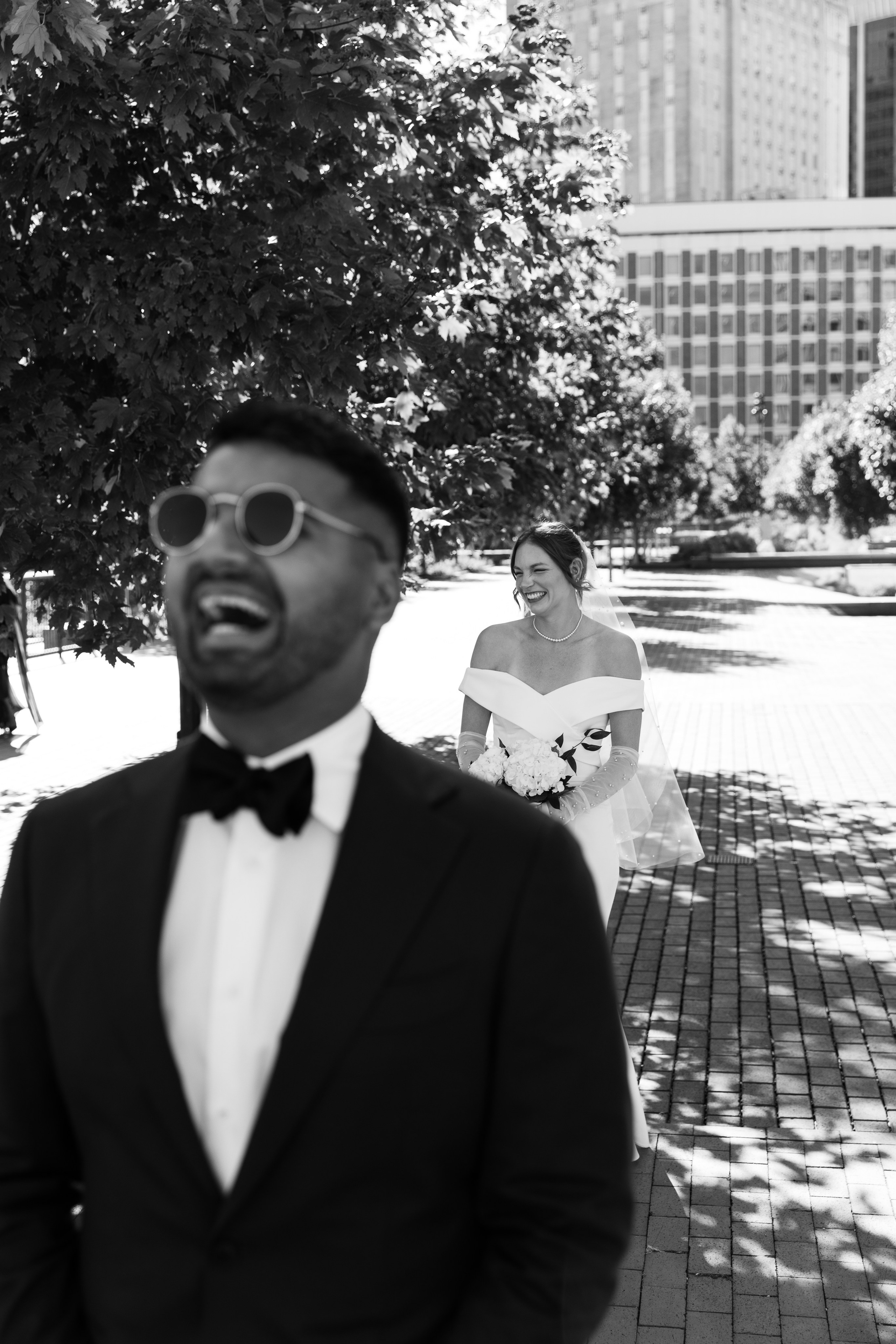 Boston City Hall Wedding Photography