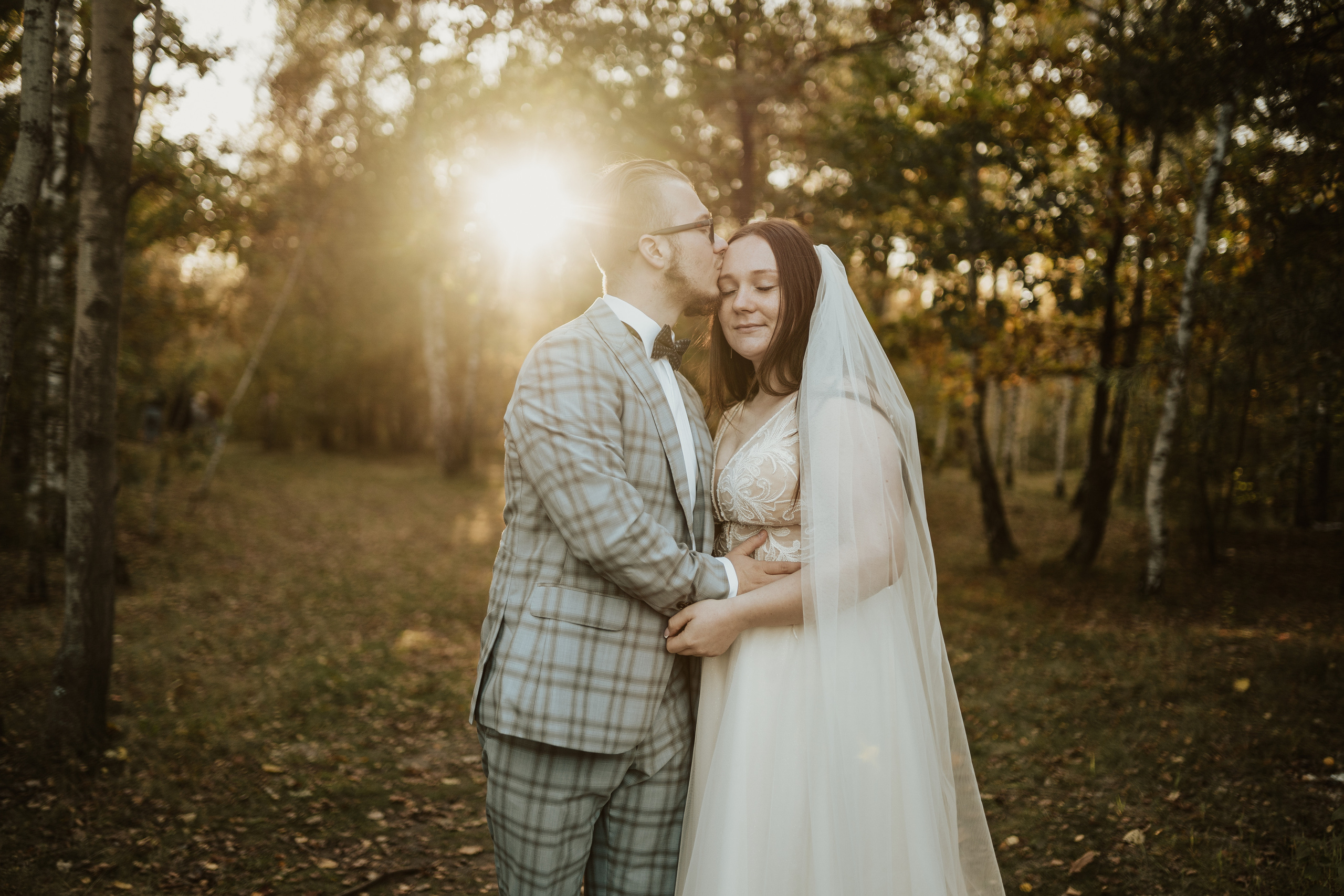 PUSTYNIA BŁĘDOWSKA: Plener ślubny Angeliki i Patryka. Karkowskafoto - fotografia miłości