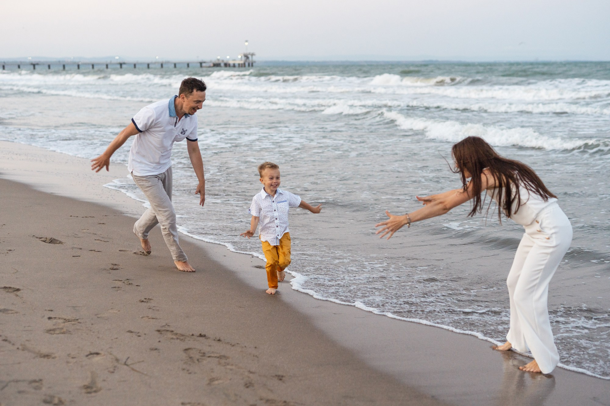 Sveta + Sergey = Danya. Photograph in Bulgaria Katerina Zubkova