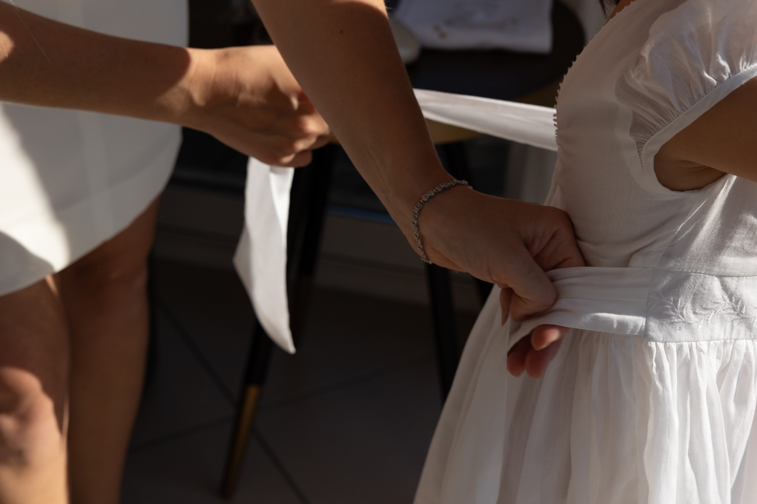 The Baptism of Diana in the Church of Saint-Sernin in Toulouse. Eugénie Smirnova — Photographe à Toulouse et dans le Sud-Ouest
