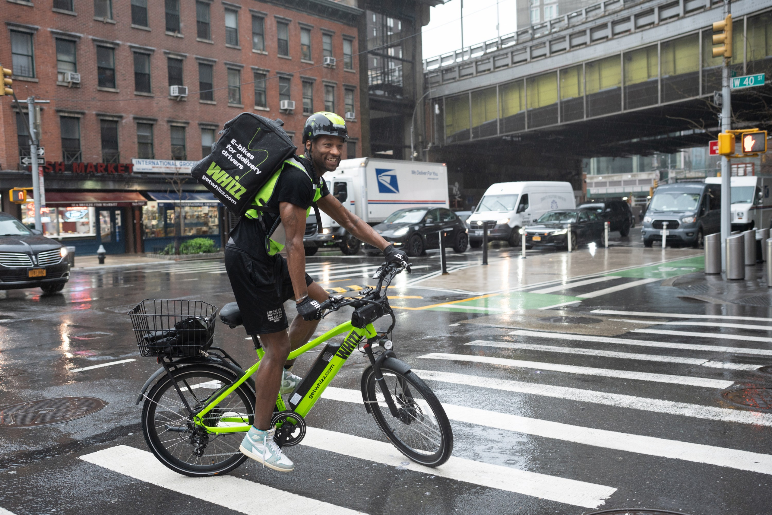 Photo for a bicycle rental company. Portrait and wedding photographer in New York
