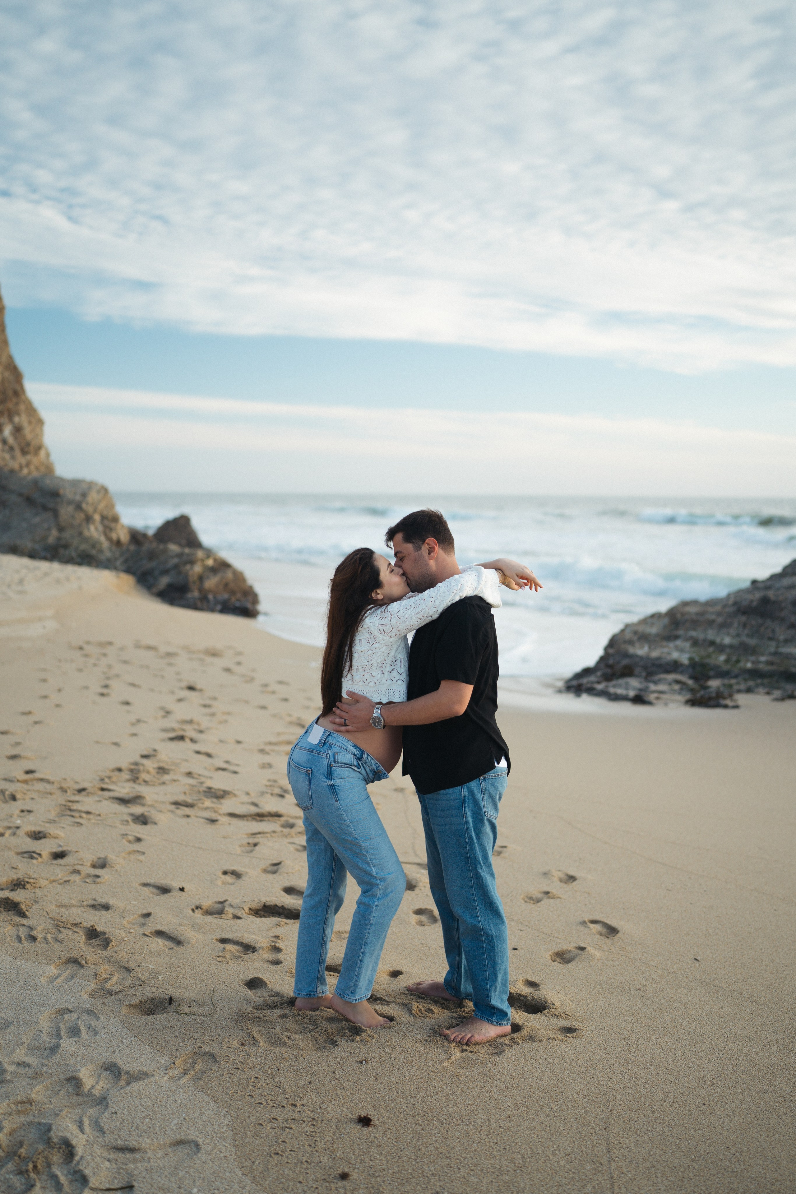 Gizem Maternity Session at Half Moon Bay. Soulo Photography | San Francisco Bay Area Based Photographer