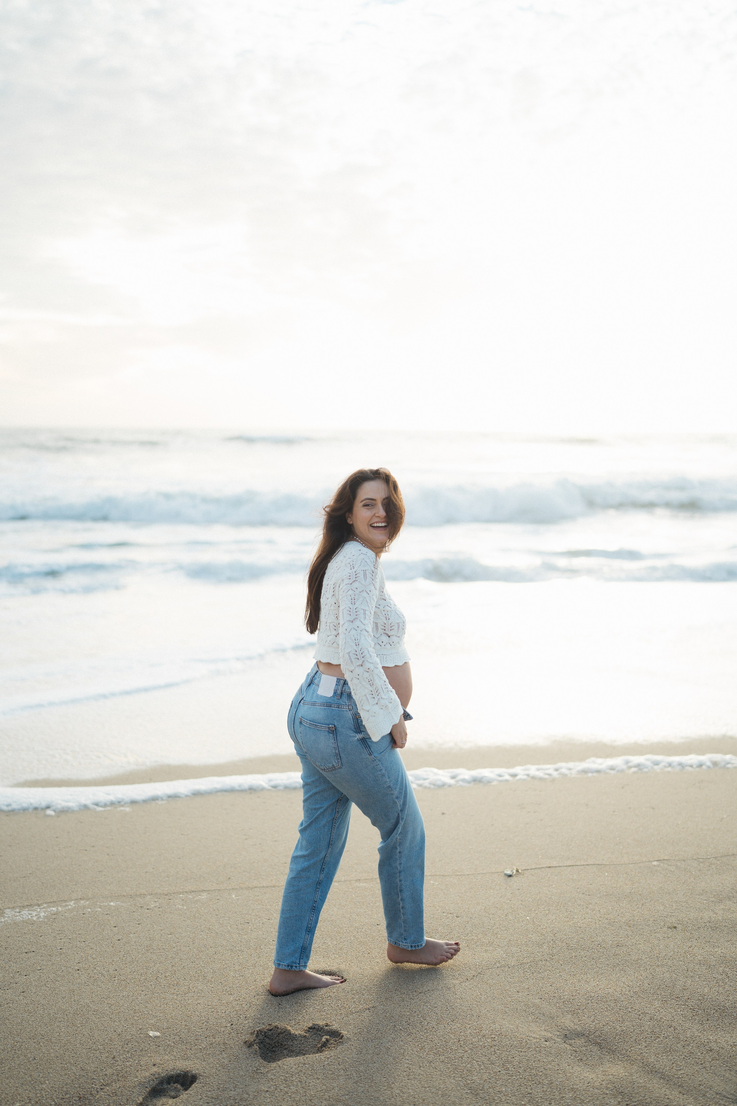 Gizem Maternity Session at Half Moon Bay. Soulo Photography | San Francisco Bay Area Based Photographer