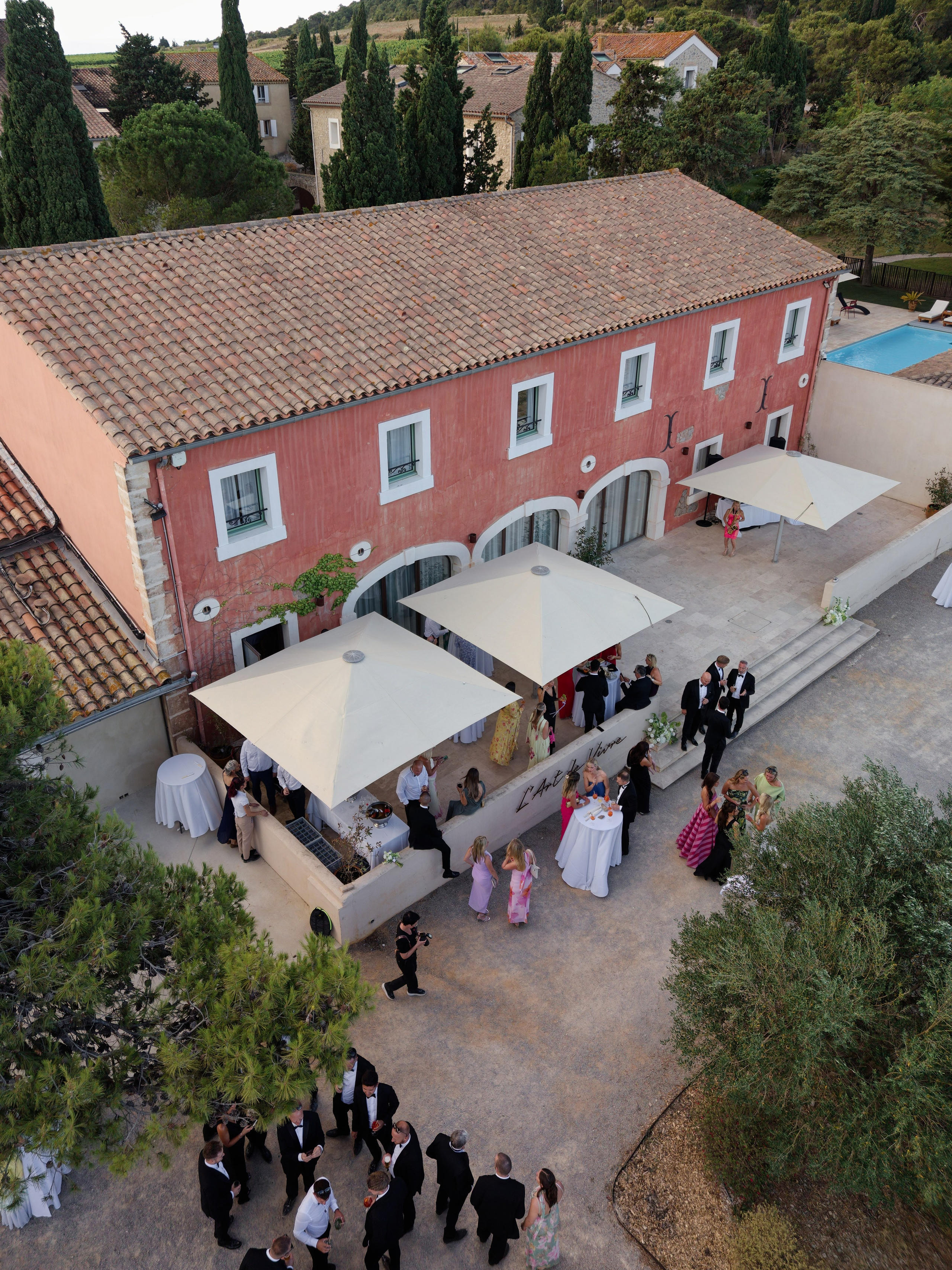 Wedding at Château L’Hospitalet in Narbonne, France. Destination Wedding Photographer — Nikita Burtsev