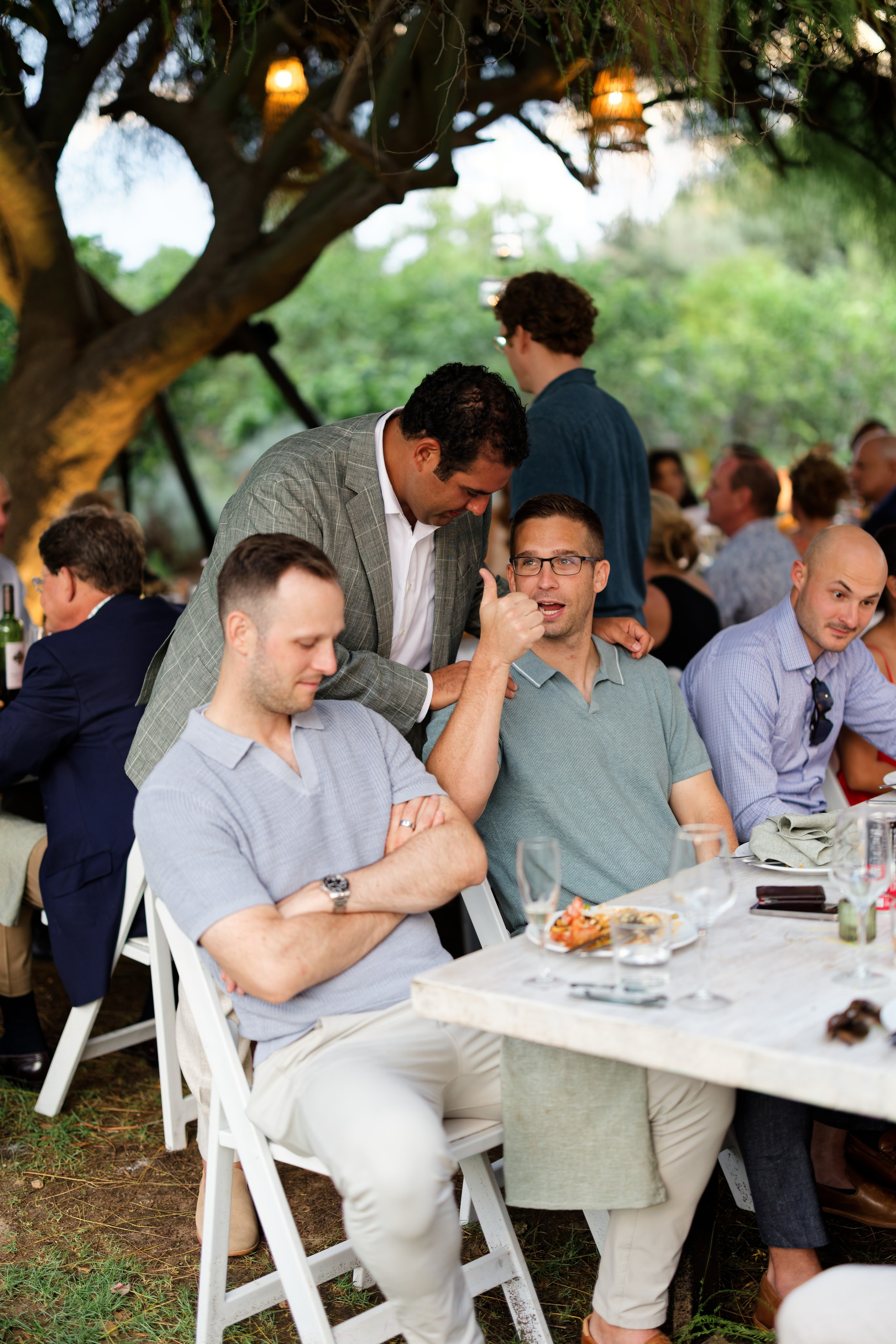 Welcome dinner of Gracie & Joe at Gran Villa Rosa