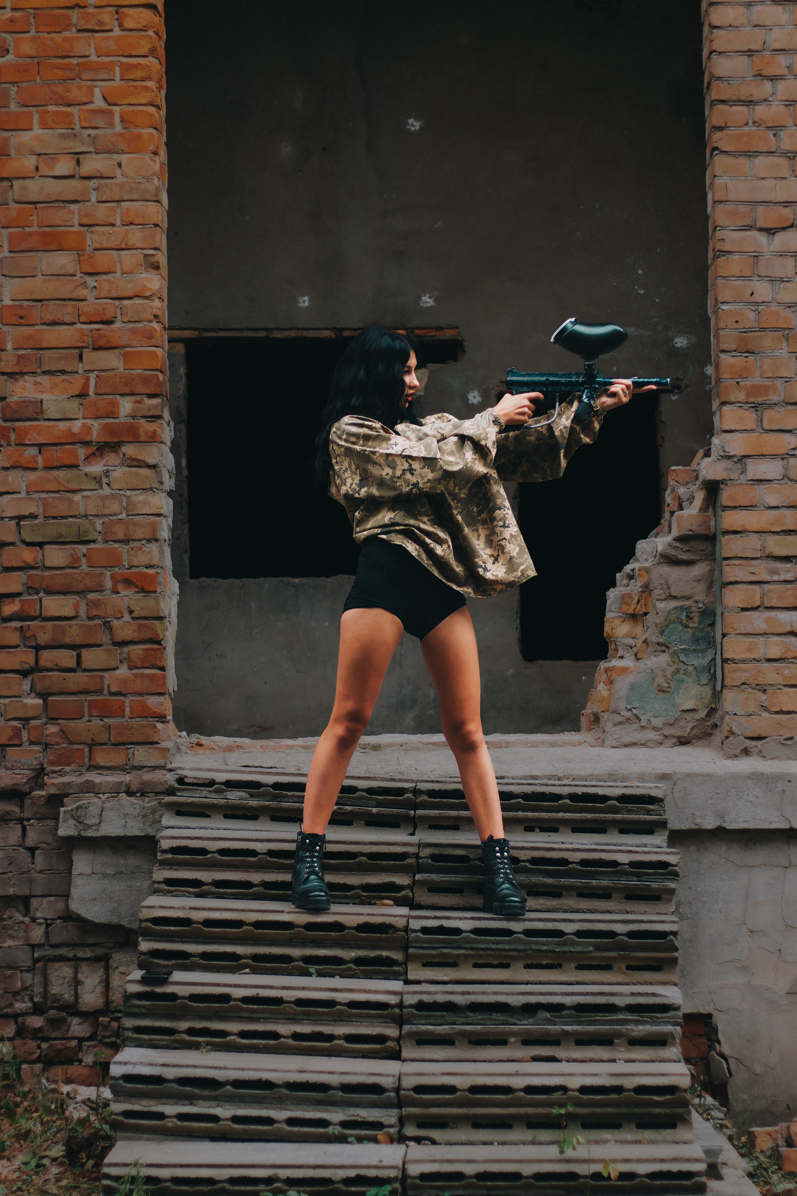 Рекламна зйомка для пейнтбольного клубу. Фотограф | Відеооператор Нікополь Олег Ісаченко