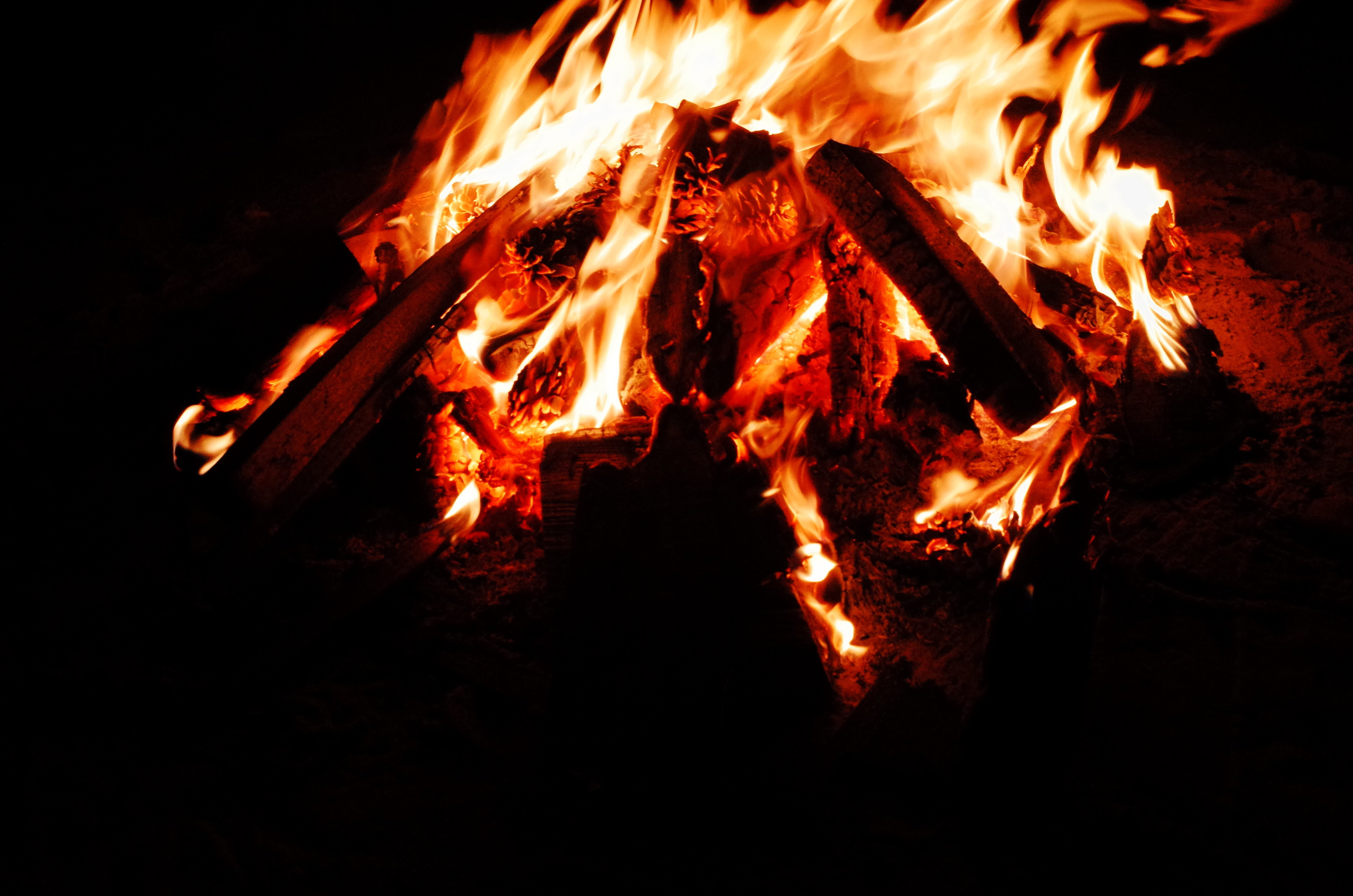 Full Moon Fire. Victoria Dini. Art photography in London / Folkestone, UK