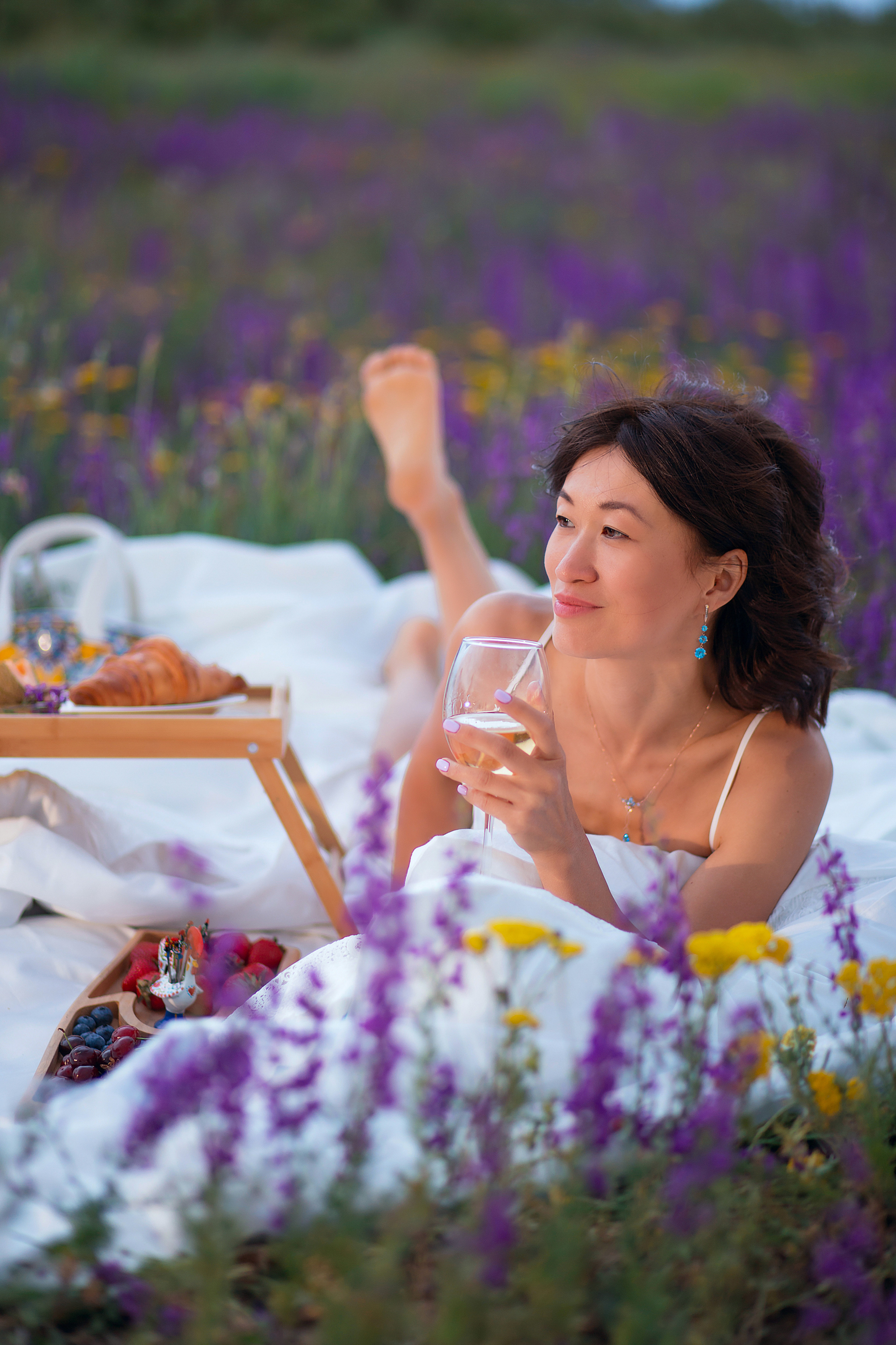 Пикник в поле. Детский и семейный фотограф Армения, Грузия