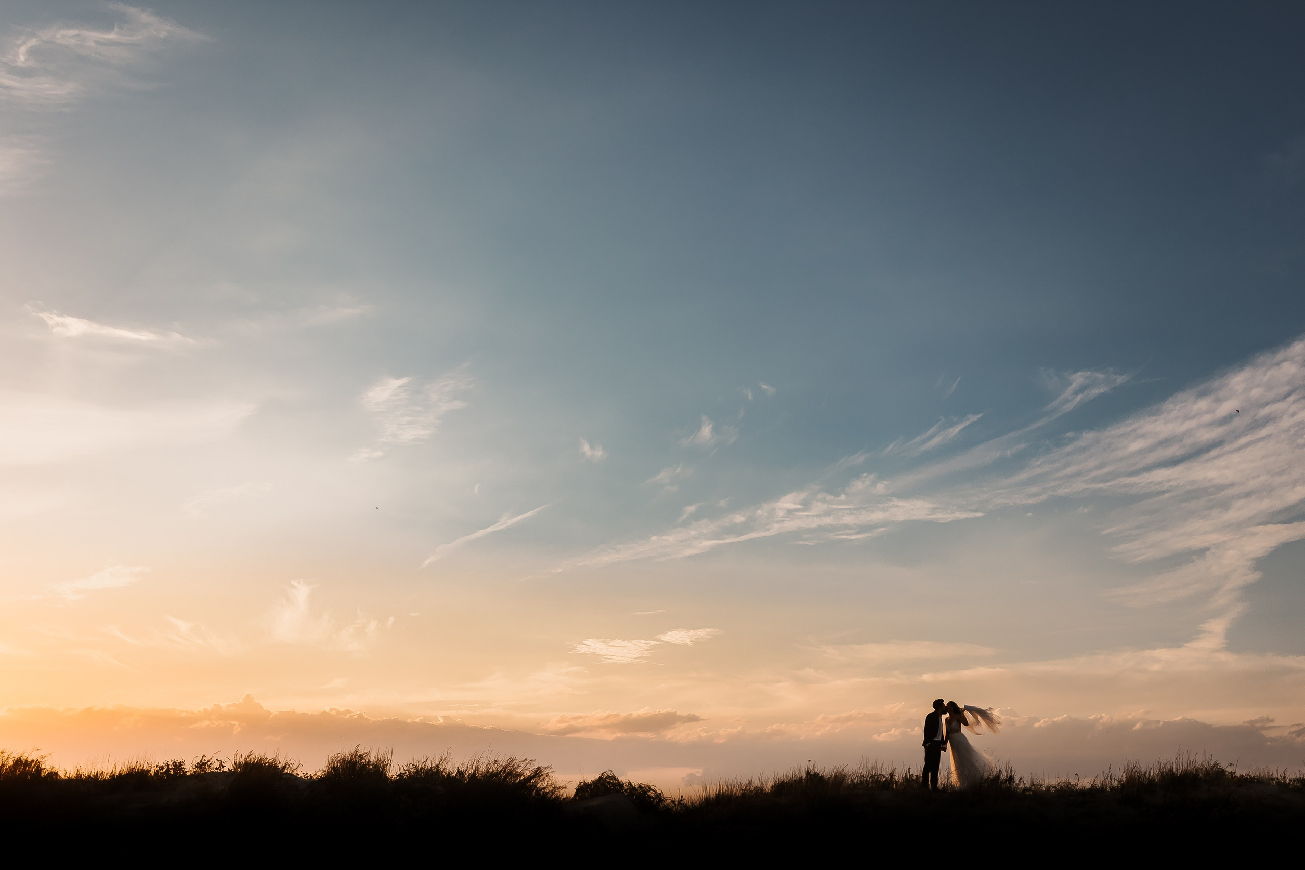 fotografii miri la apus