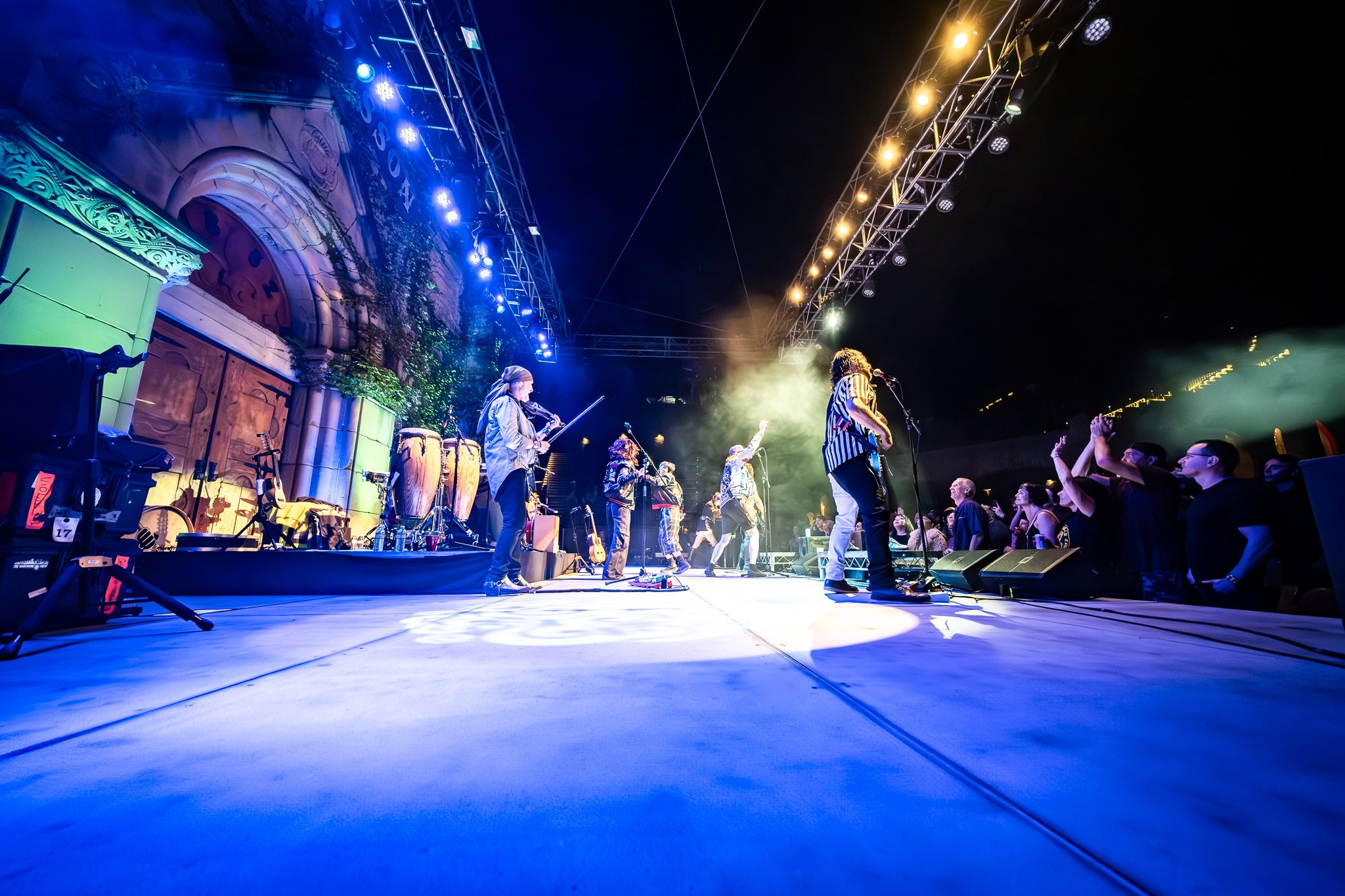 GOGOL BORDELLO / SARATOGA / CA. Reportage concert portrait photography in the San Francisco Bay Area
