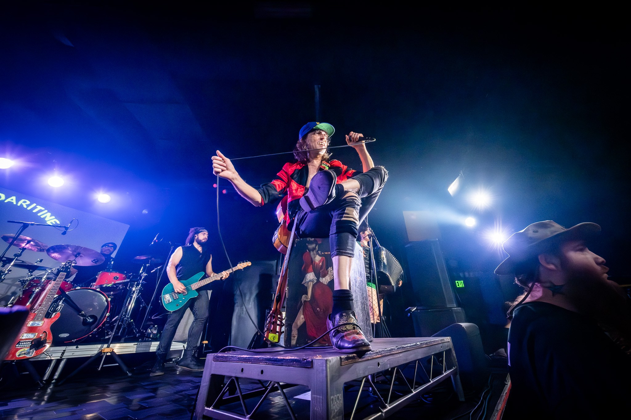 GOGOL BORDELLO / SACRAMENTO. Reportage concert portrait photography in the San Francisco Bay Area