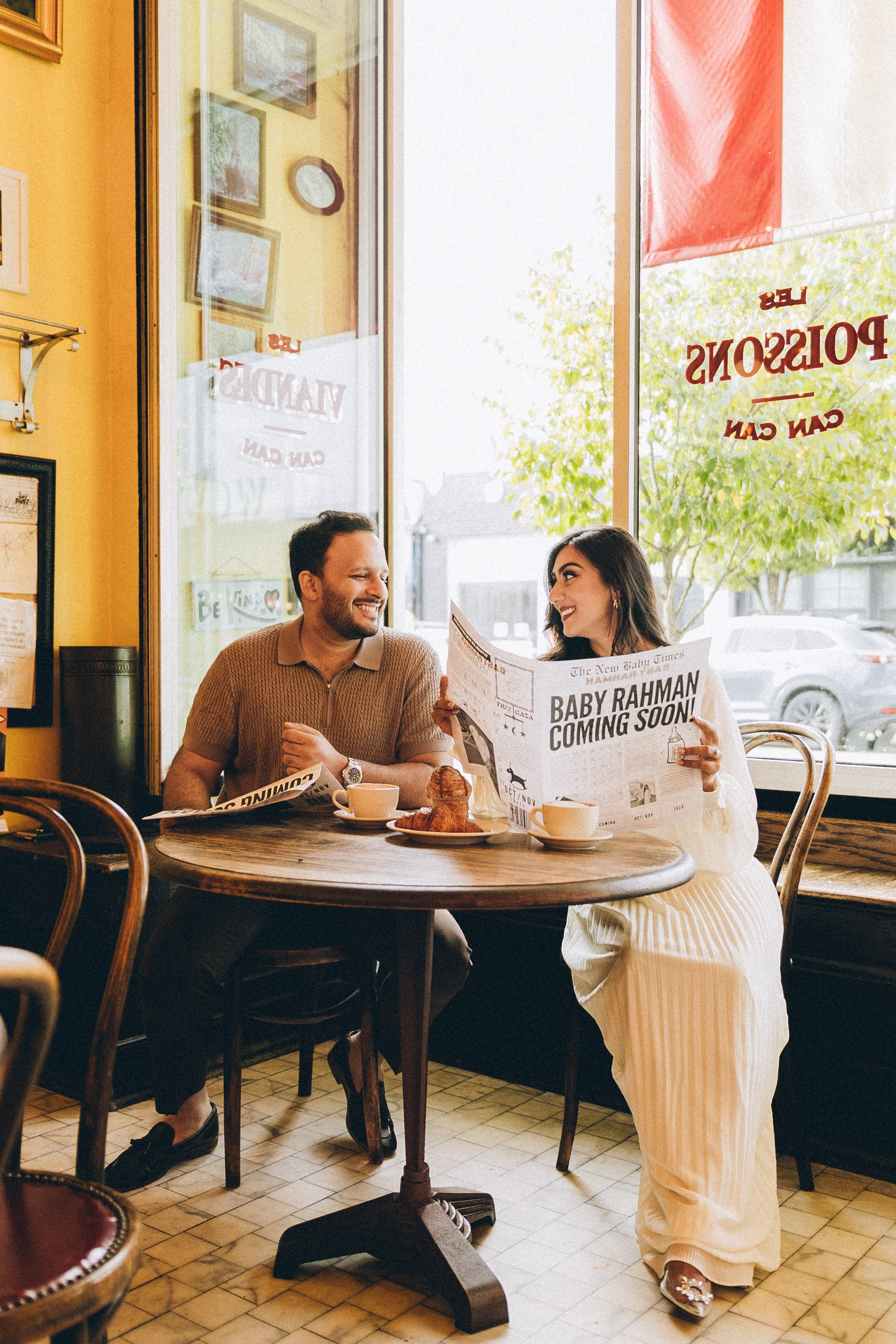 Baby Rahman Announcement. Sara Eulalia | Virginia Photographer