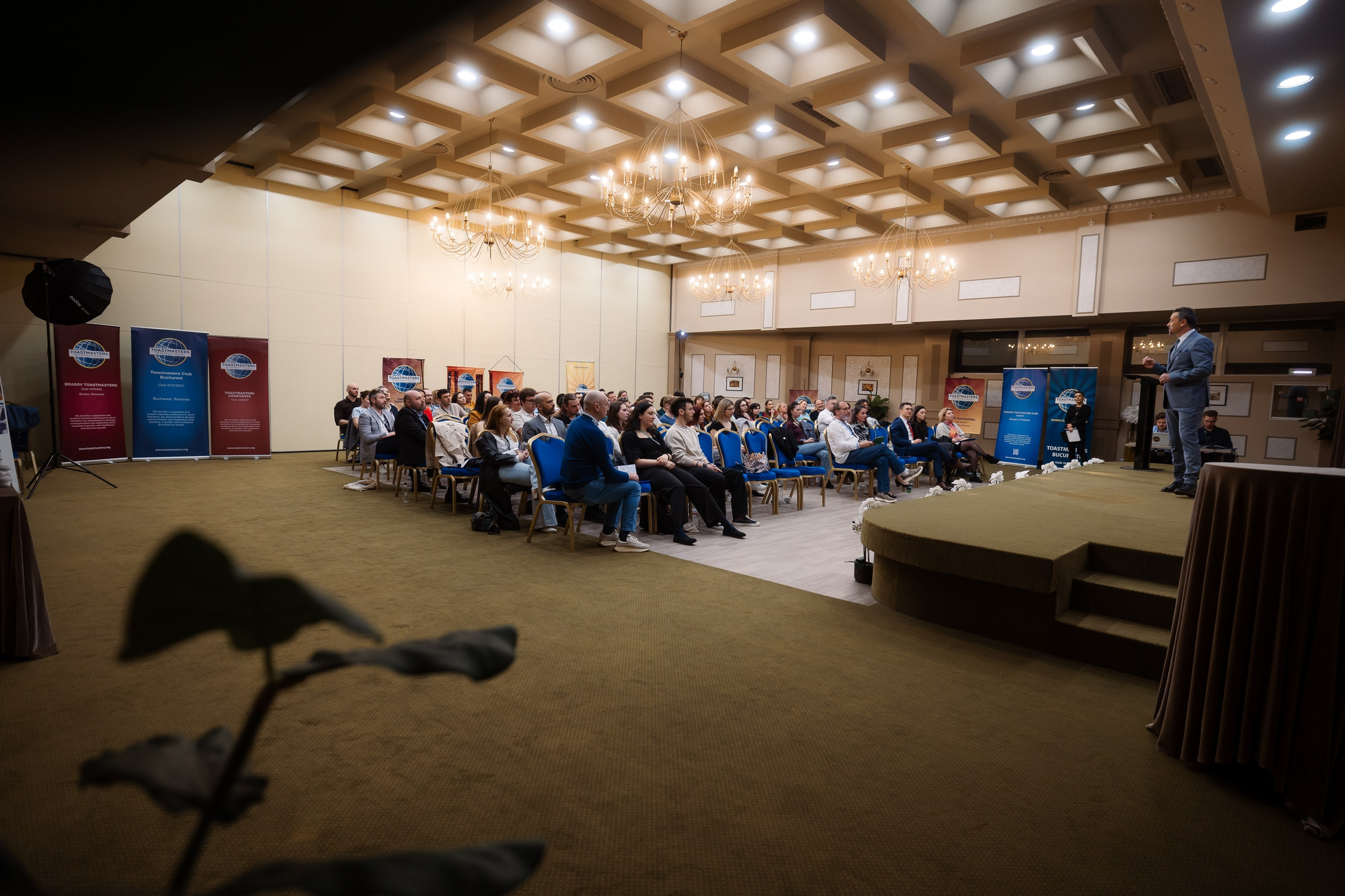 Toastmasters Conference. Marius Ciocan