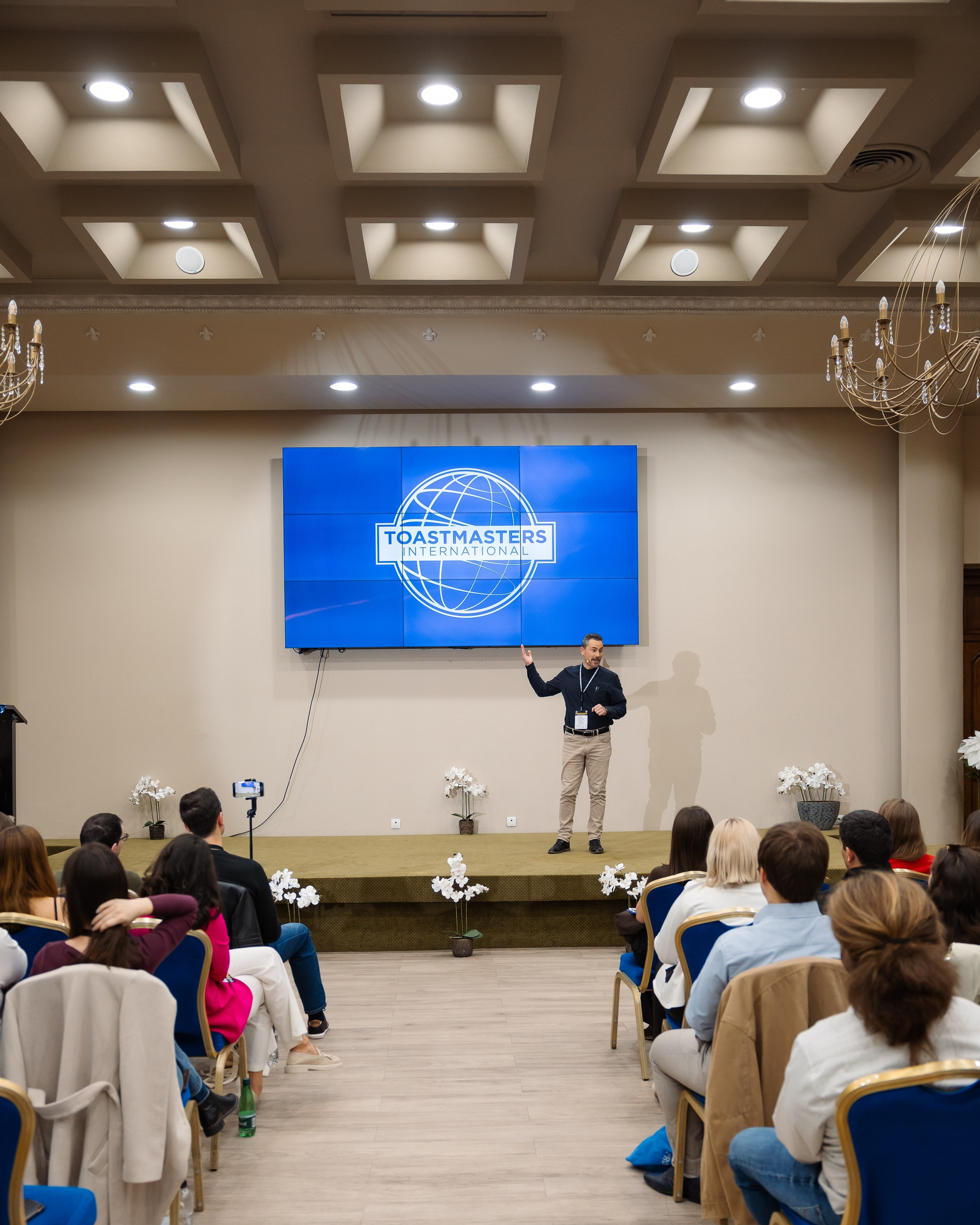 Toastmasters Conference. Marius Ciocan