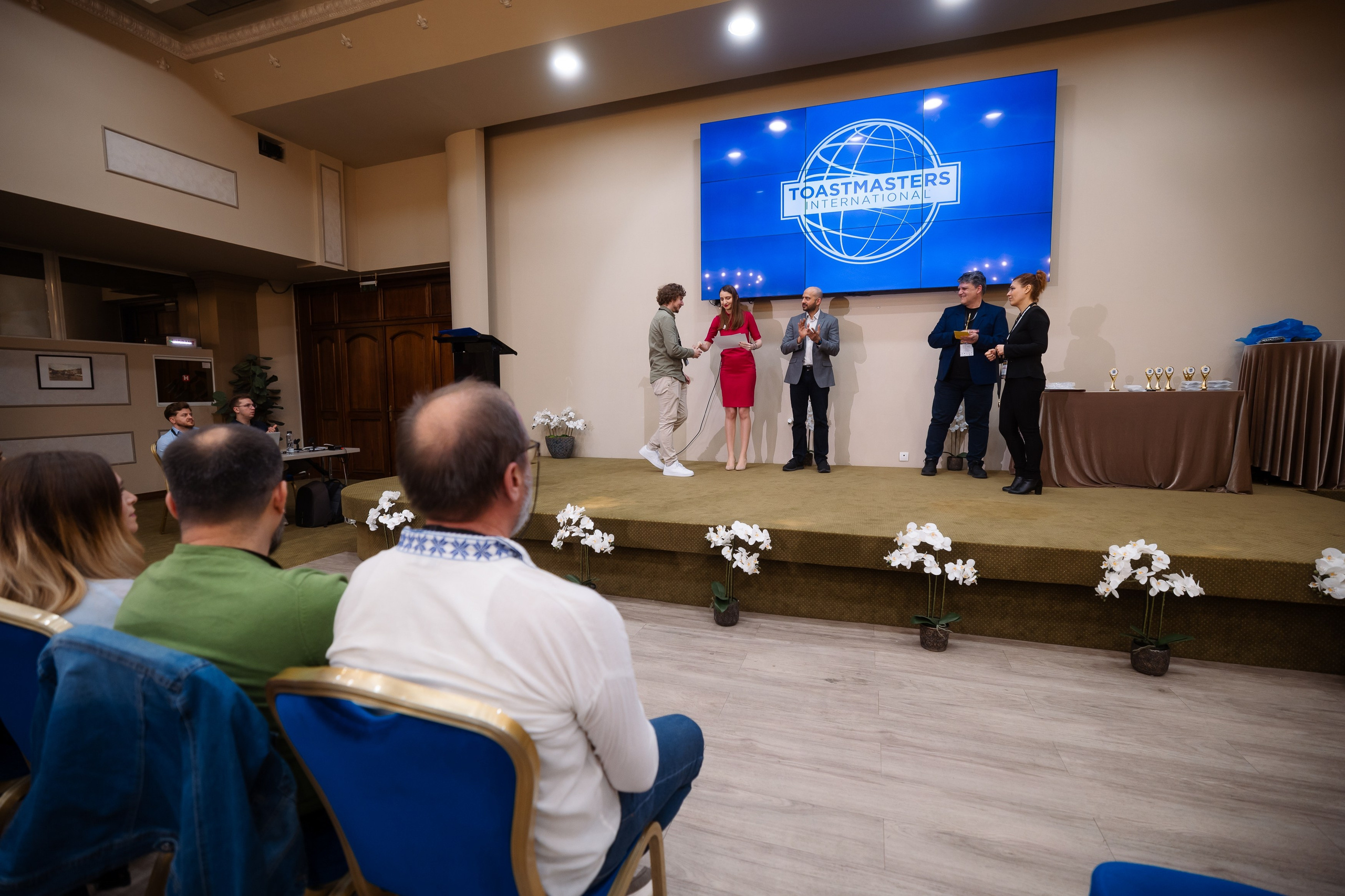 Toastmasters Conference. Marius Ciocan