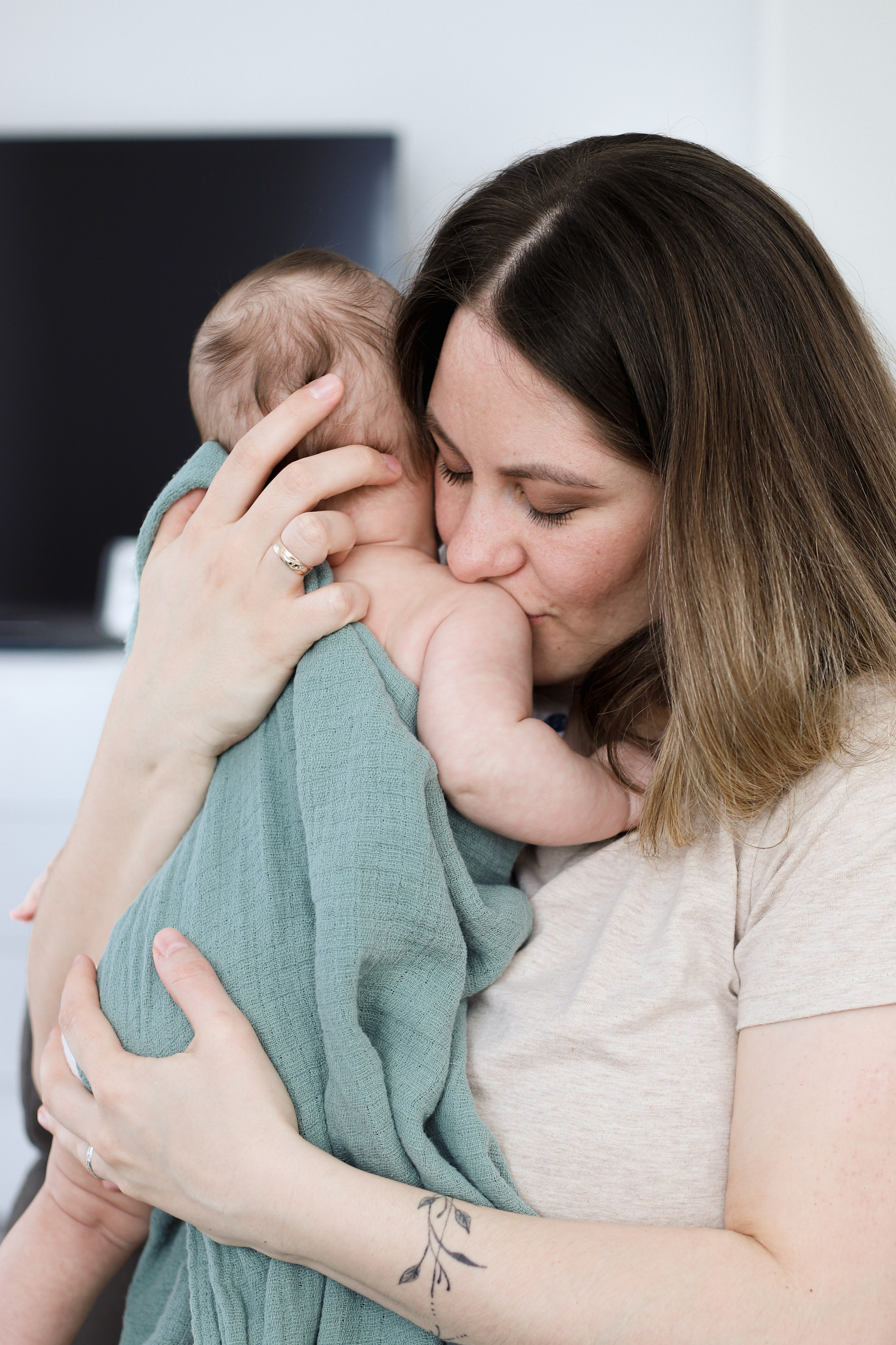 Mama und Baby. Olena Fritz Fotografie
