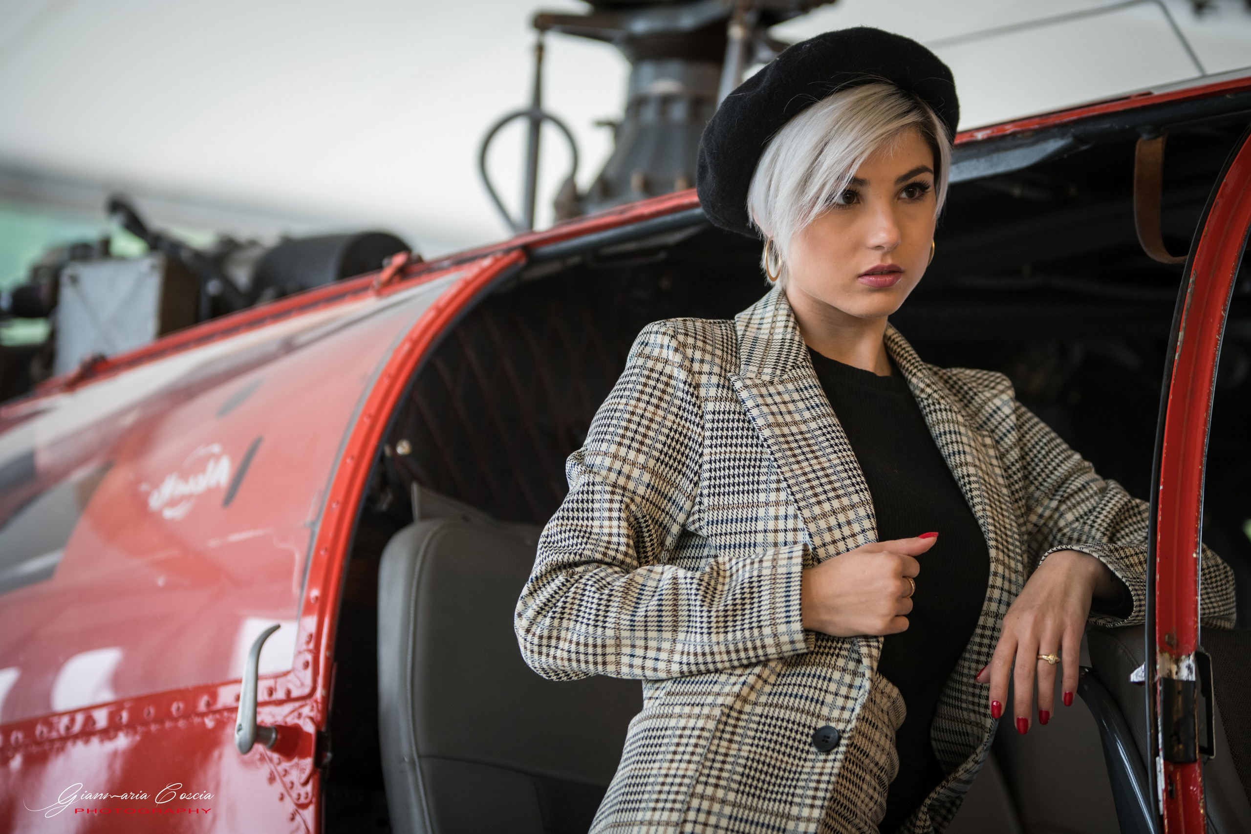 Shooting Giorgia Soleri. “Gianmaria Coscia fotografo per passione”