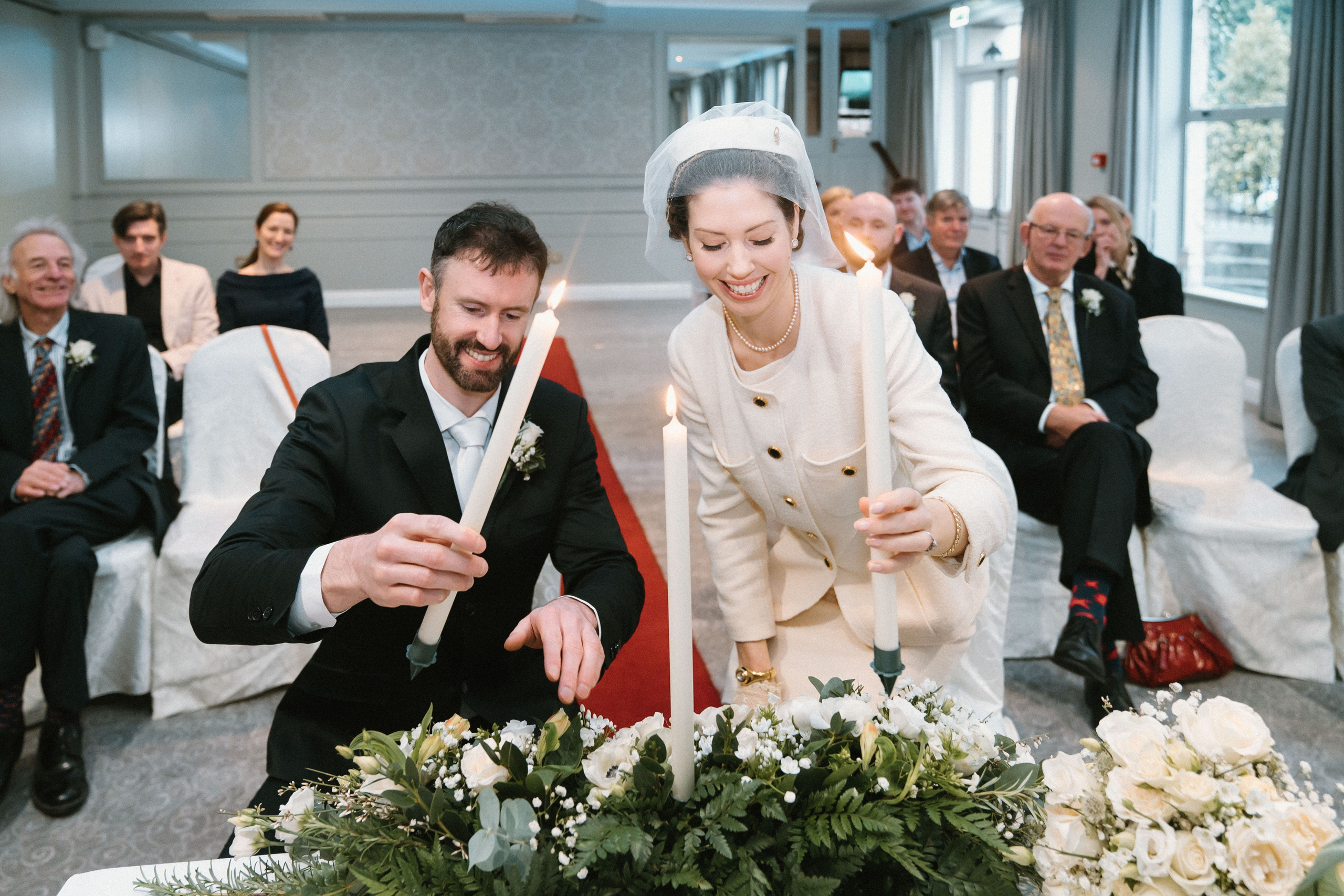 Cassi and Dominic Wedding. Wedding and family photographer Ireland