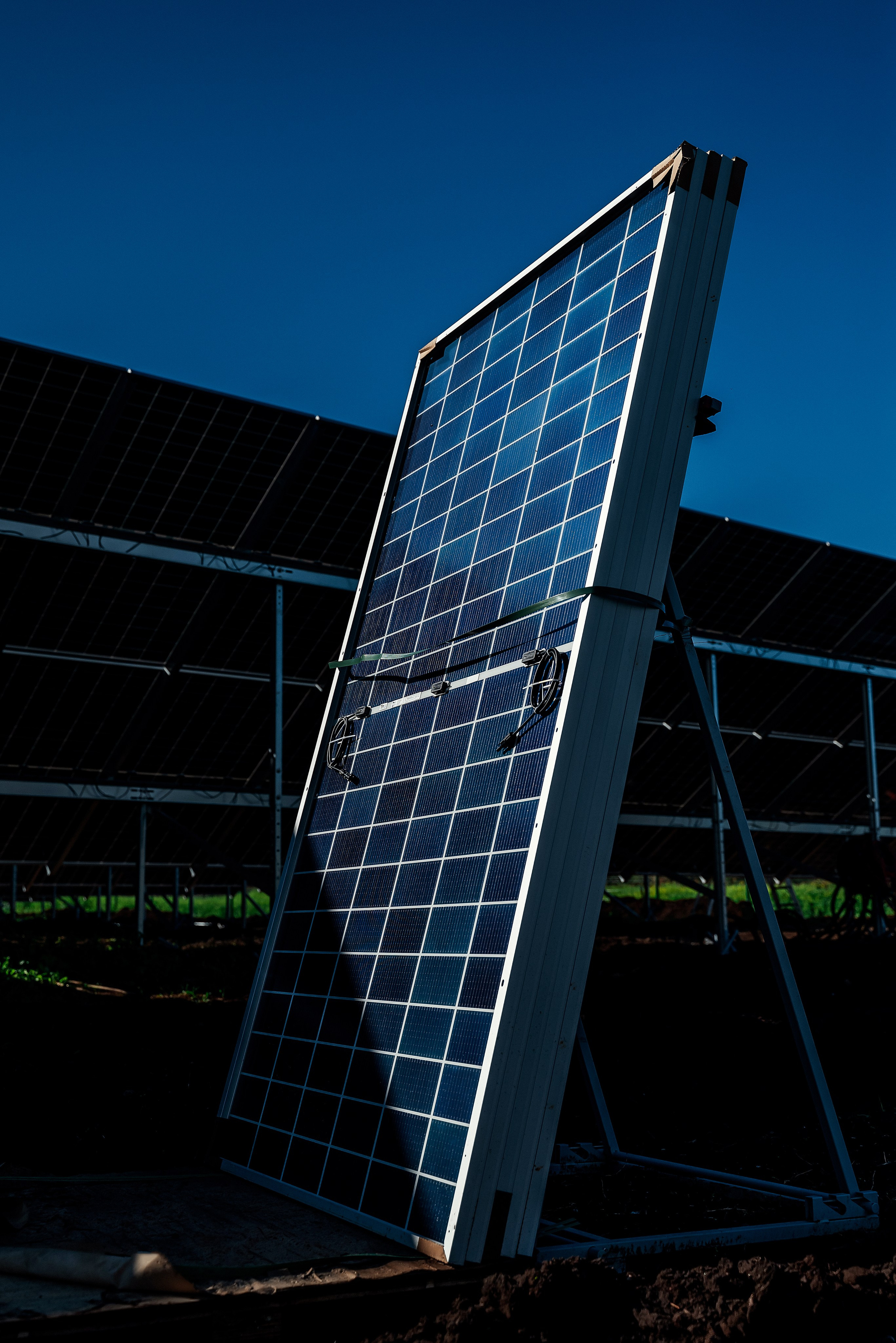 Парк солнечных панелей. Ваш фотограф в Латгалии — Александра Юхневича!