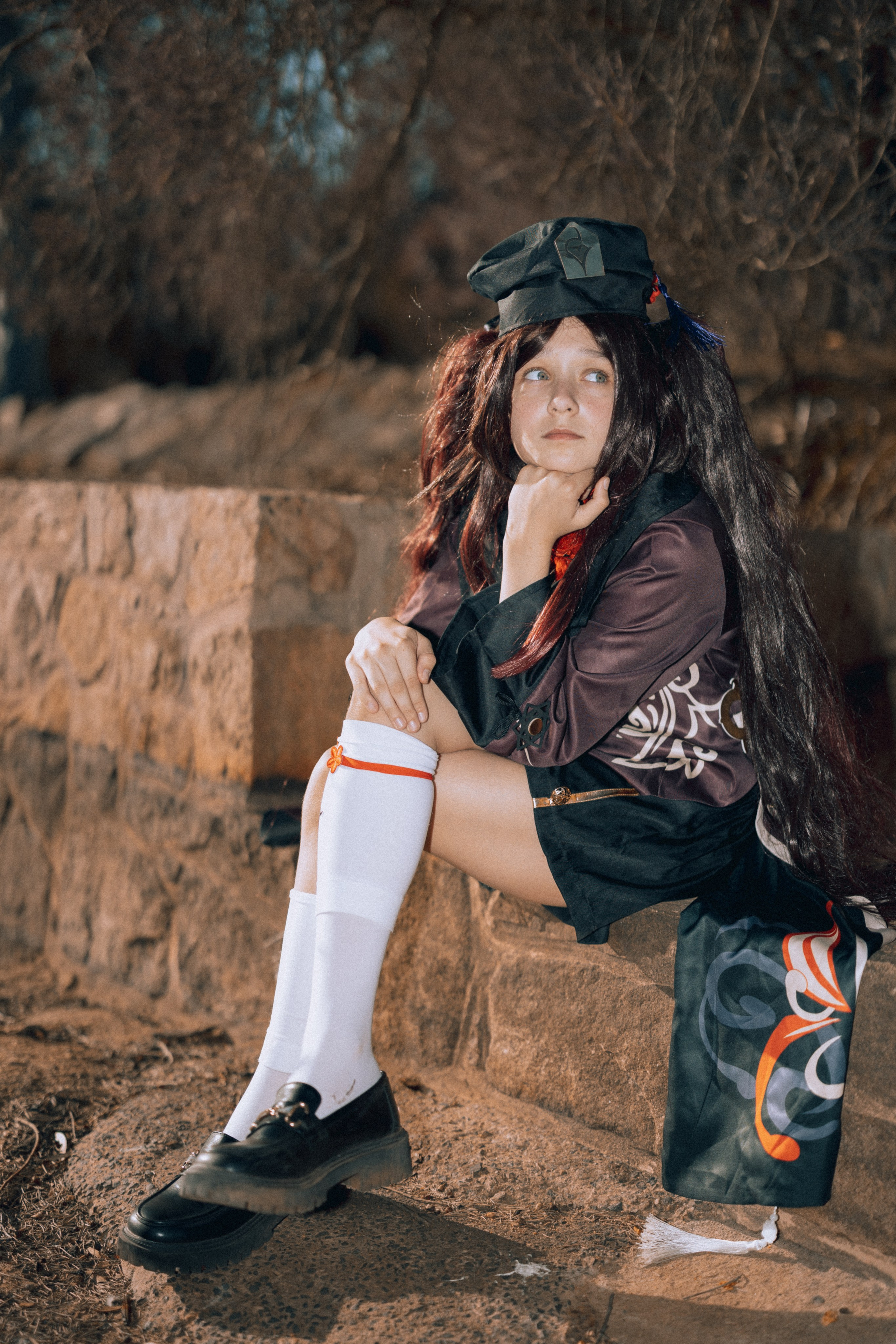 Cosplay photoshoot with Tanya