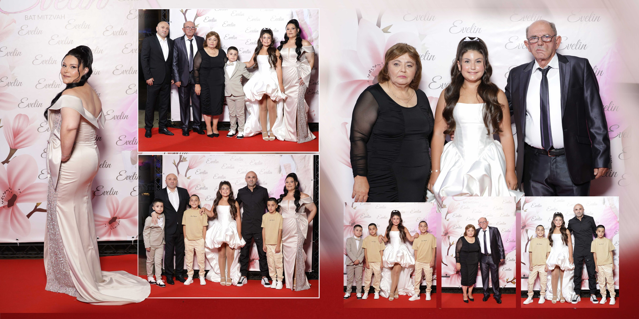 Bat Mitzvah Evelin. Wedding and events photographers Studio Shalom