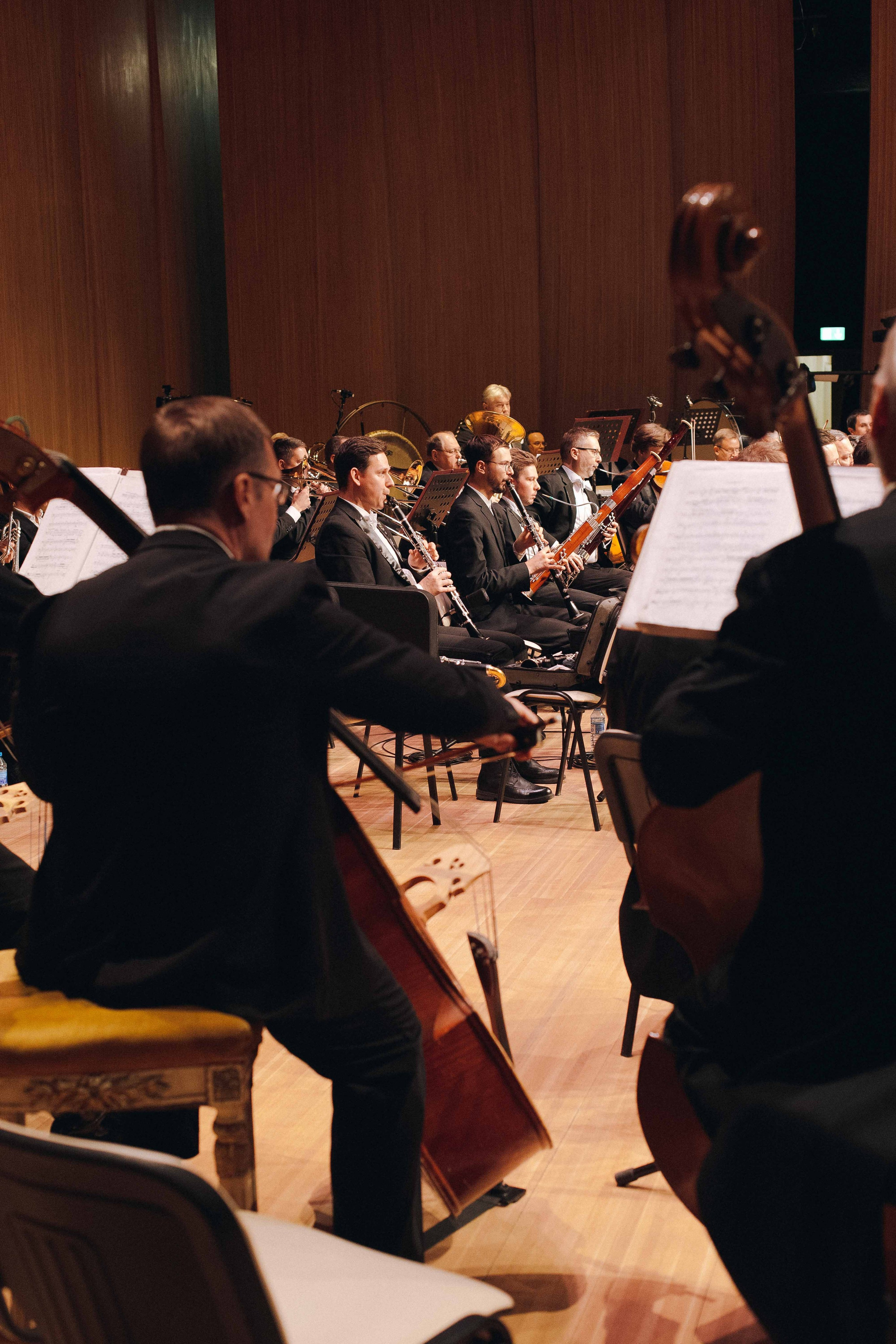 The Tchaikovsky Academic Grand Symphony Orchestra in Baku. Wedding&Event photographer Ismail Rzayev in Baku