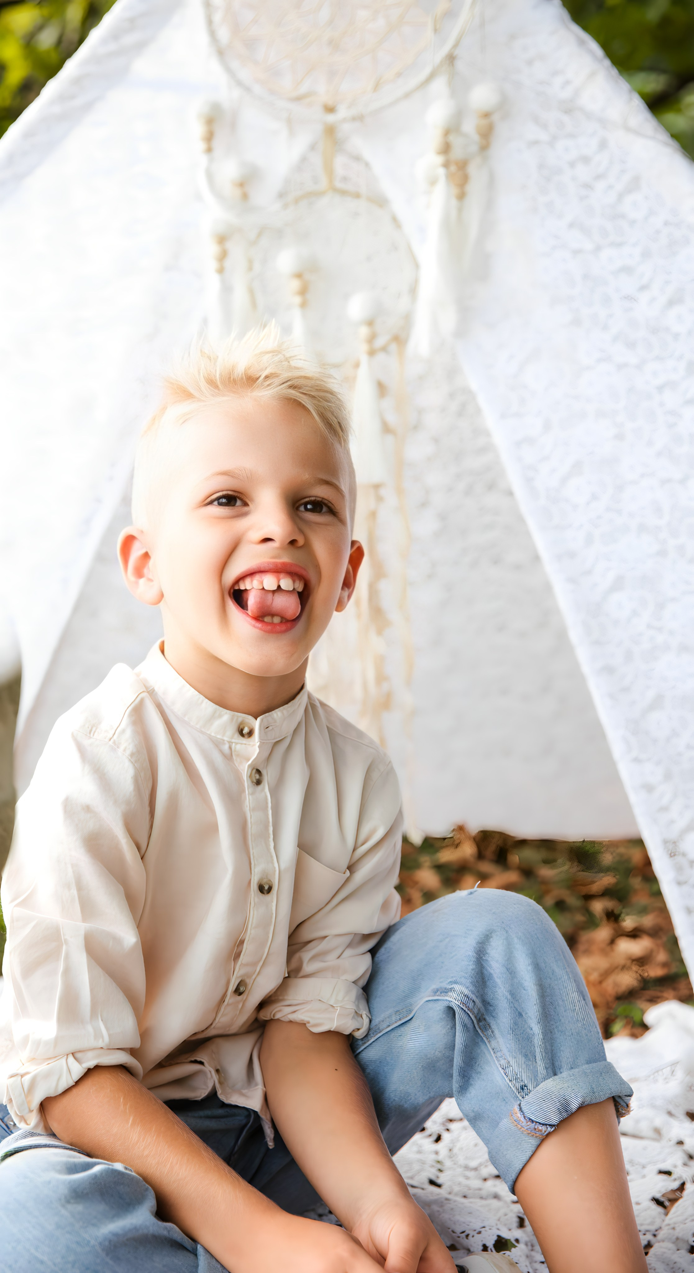 Maggie e la sua bellissima famiglia. Luci e Capricci Photography