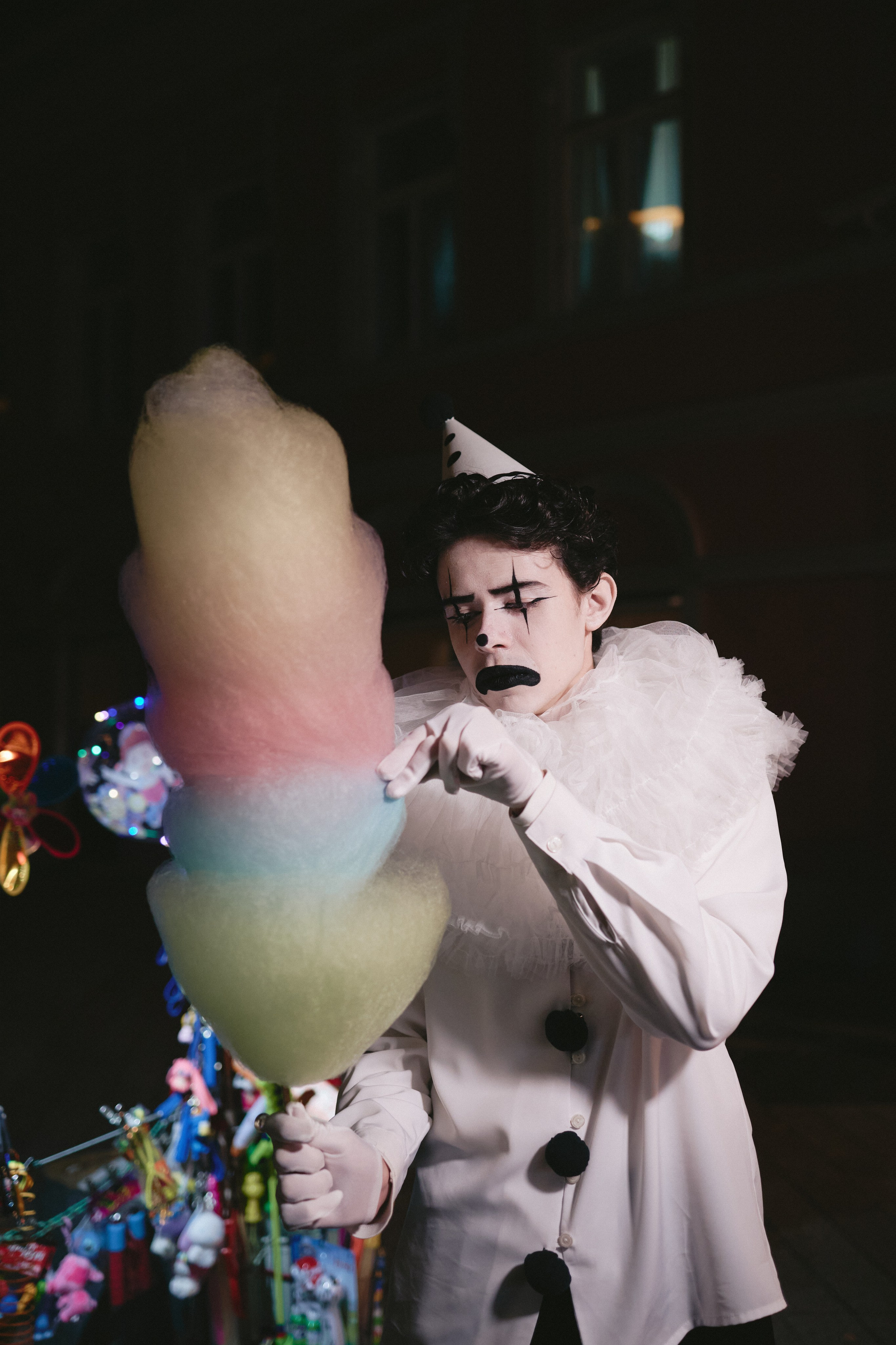 Маска и личность | Концептуальная фотосессия клоуна в Нови Саде. Анастасия Еремина | Фотограф в Сербии | Персональные и бизнес-фотосессии в Белграде и Нови Саде