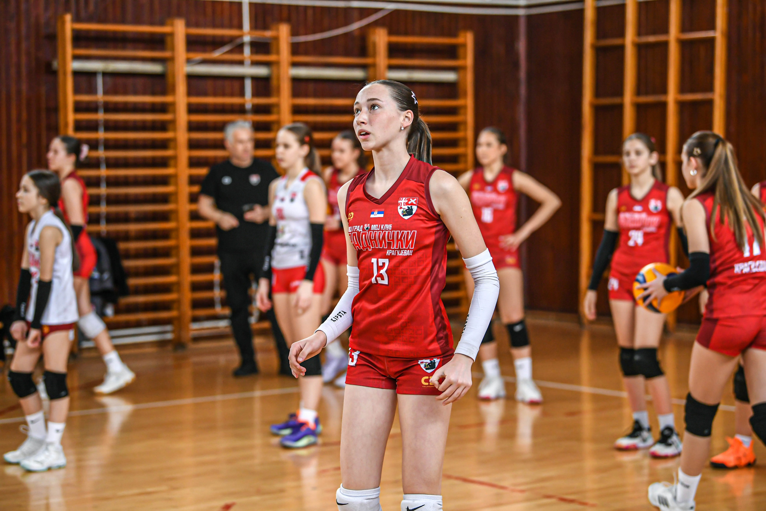 Odbojka 22.03.  Radnicki KG — BlockVolley JAG. Foto Simic Jagodina