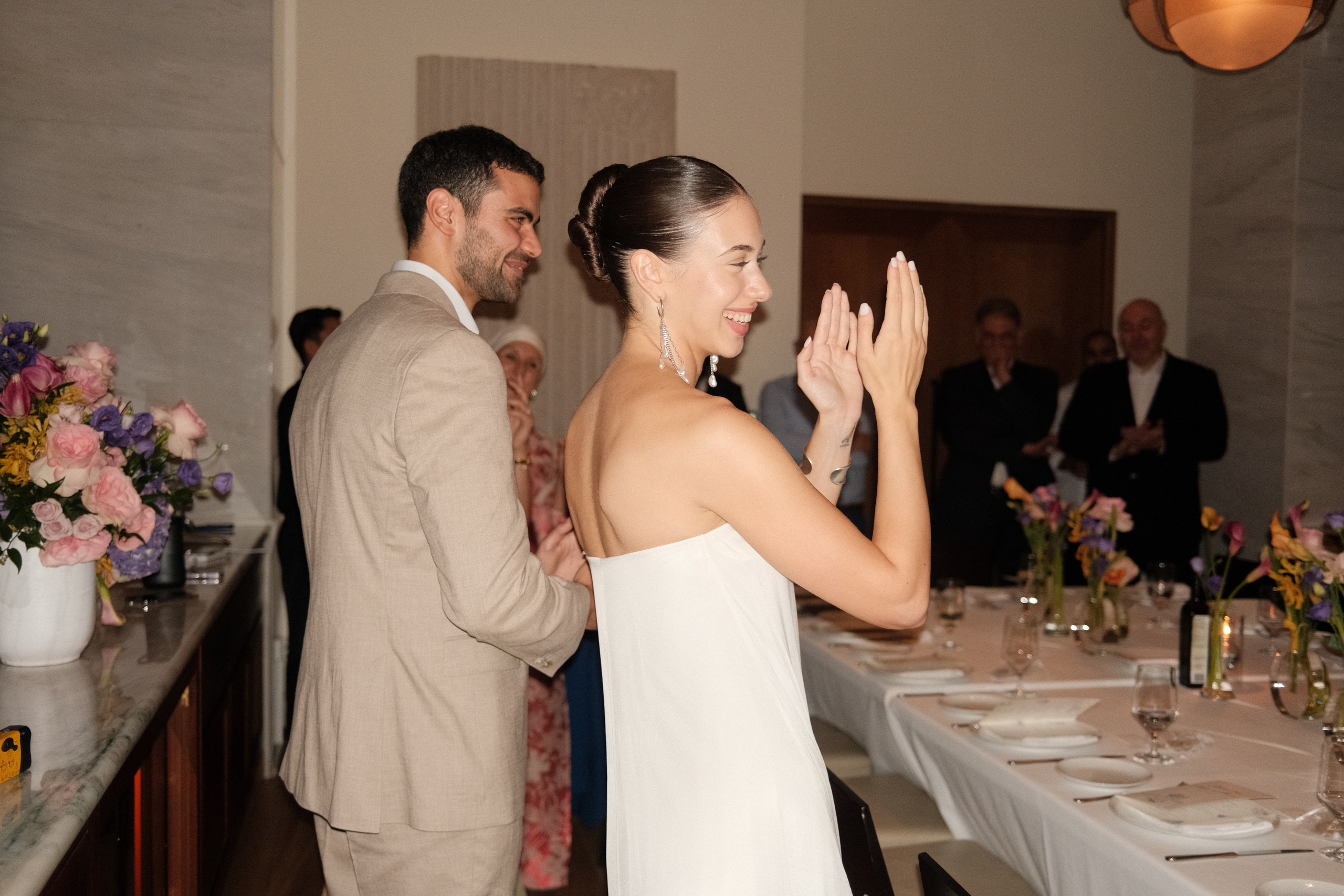 Engagement dinner of Nour & Omar. Photographer Anna Curly | Weddings and Events in Dubai