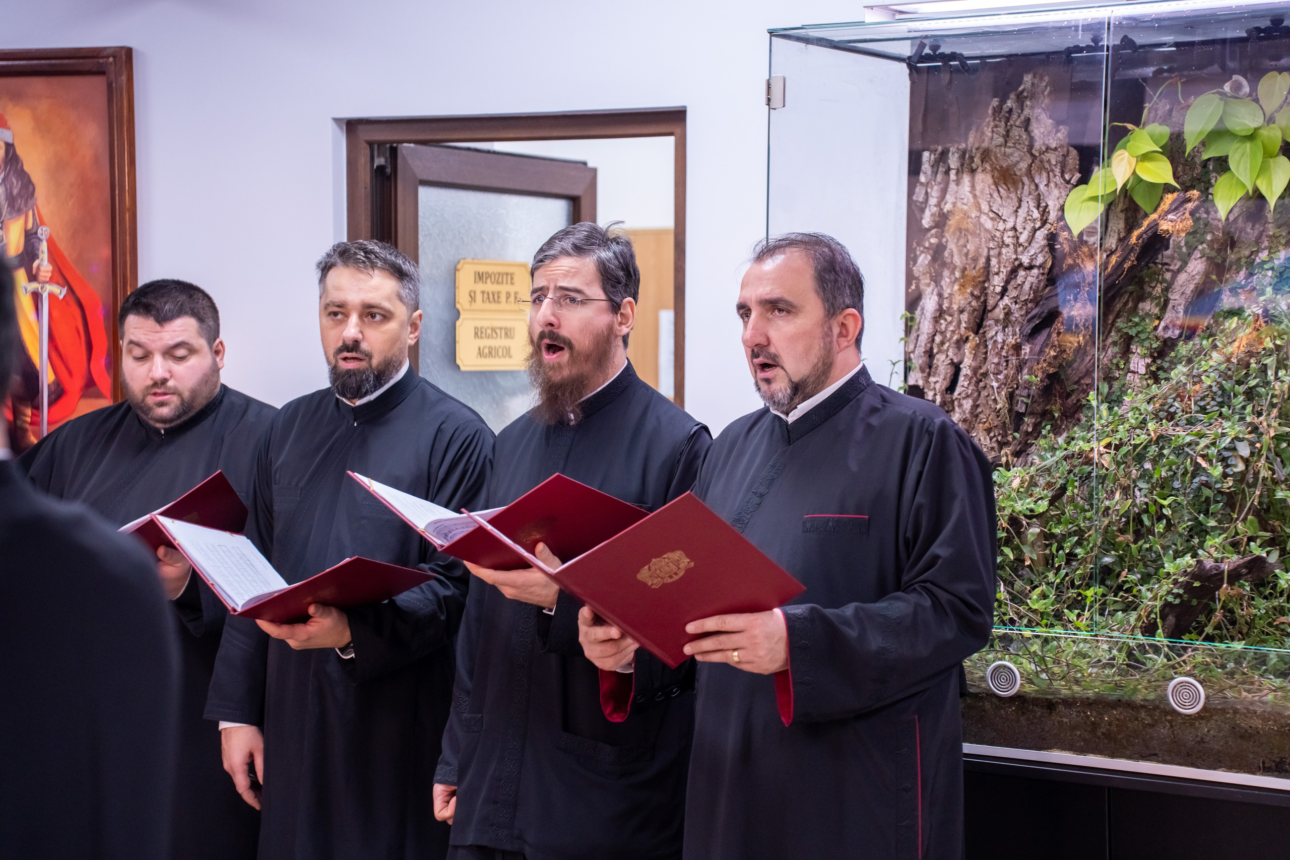 Corala Ștefanache Popescu la Primăria Vărbilău