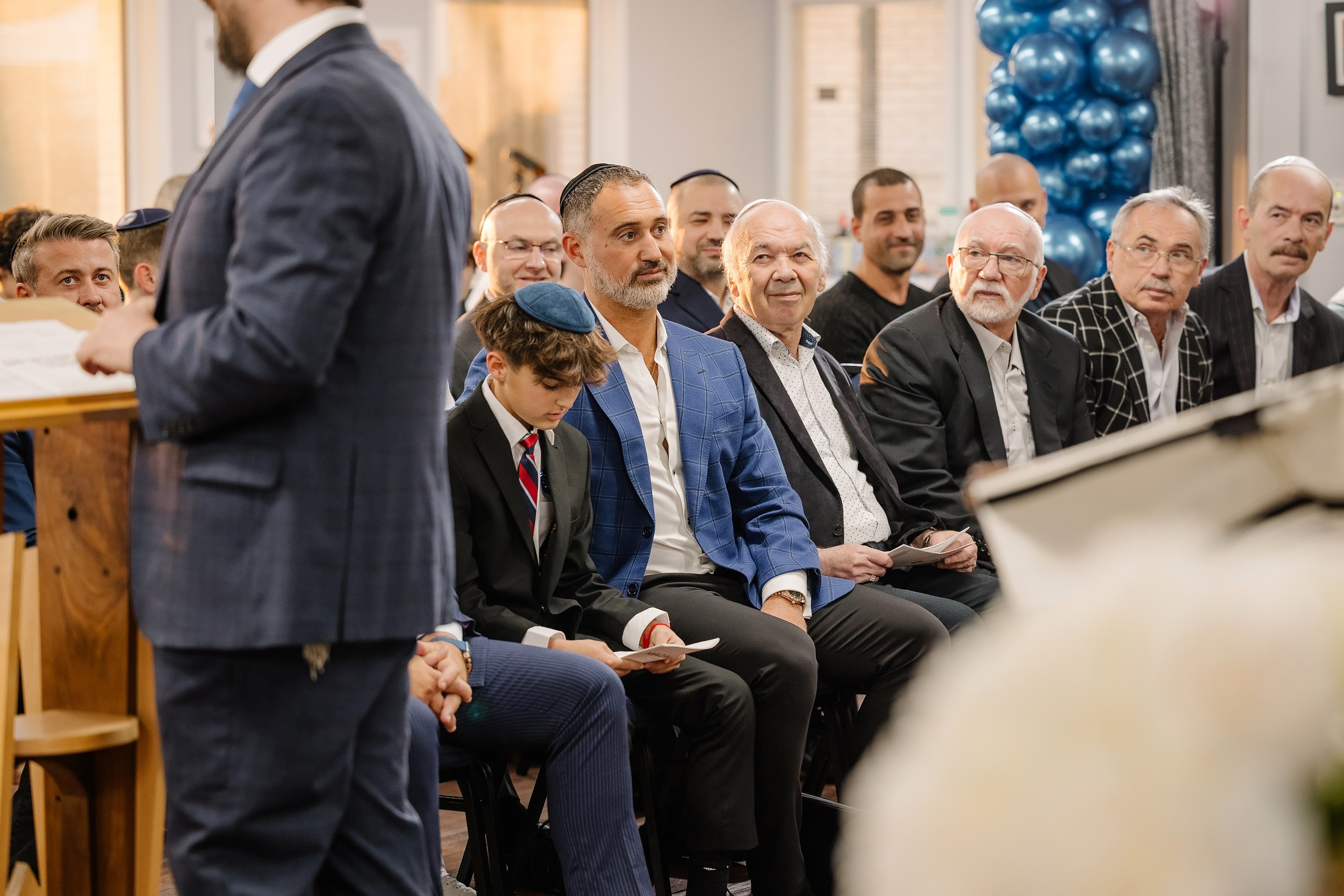 1.02.2024 Bar Mitzvah. Wedding family event photographer in Chicago Nick Yushevich