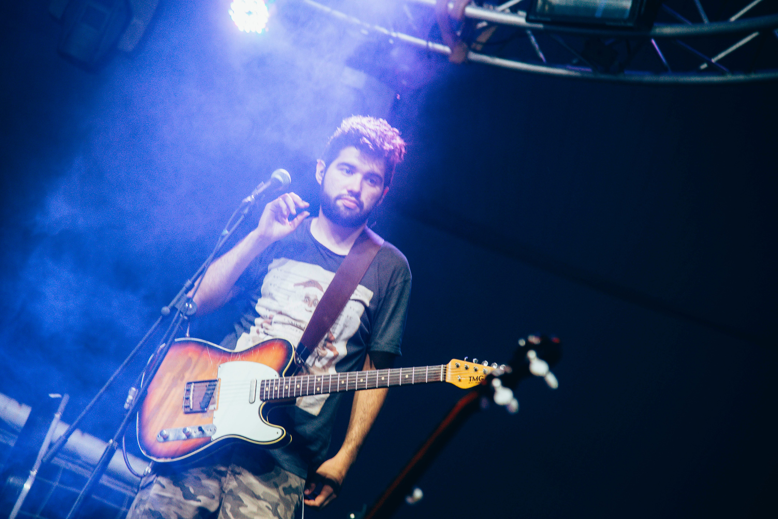 17.12.09 MORAT SOUNDCHECK. Fotógrafo David Yance