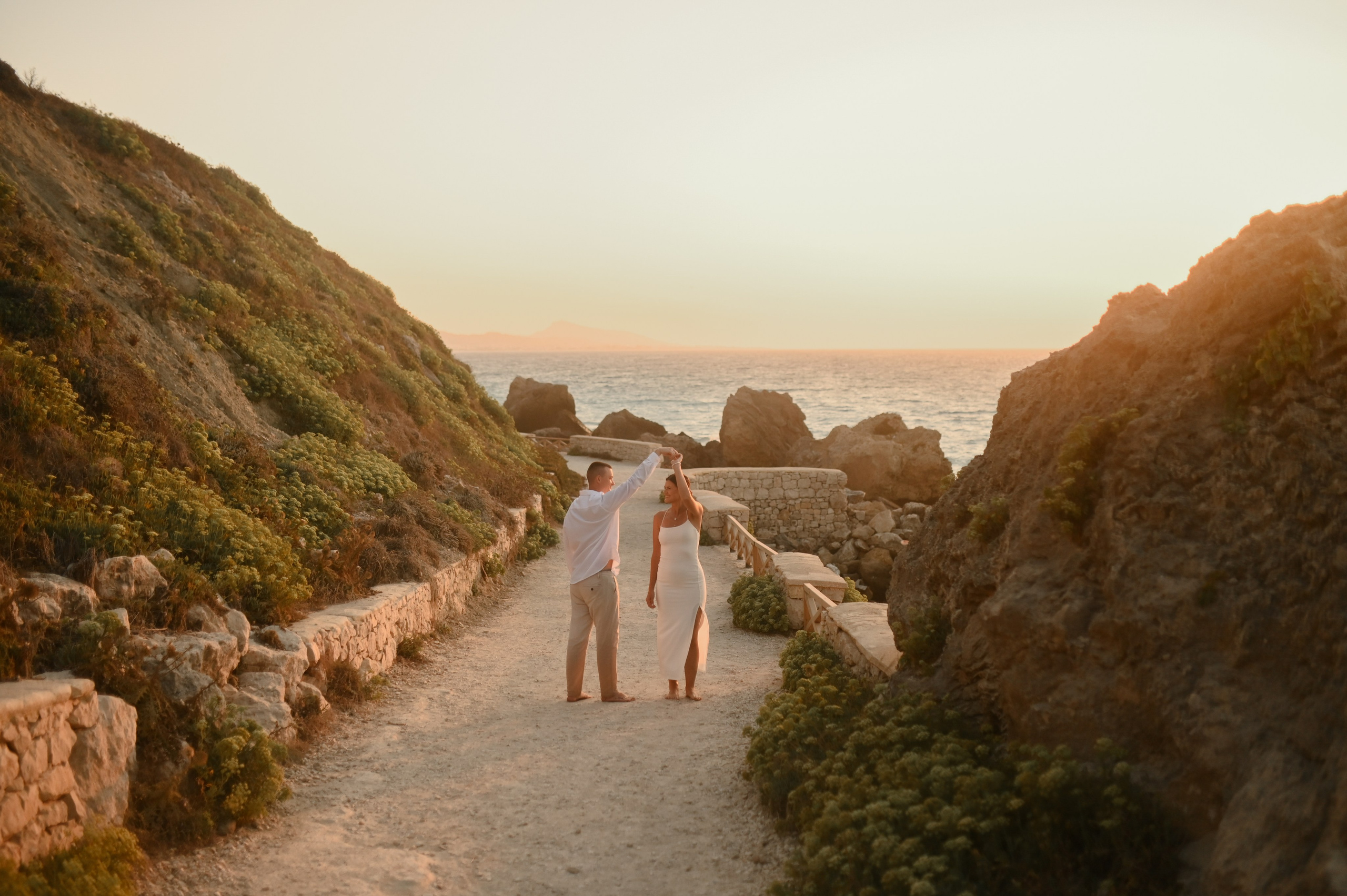 Honeymoon photoshoot Rhodes. Photographer in Rhodes Island
