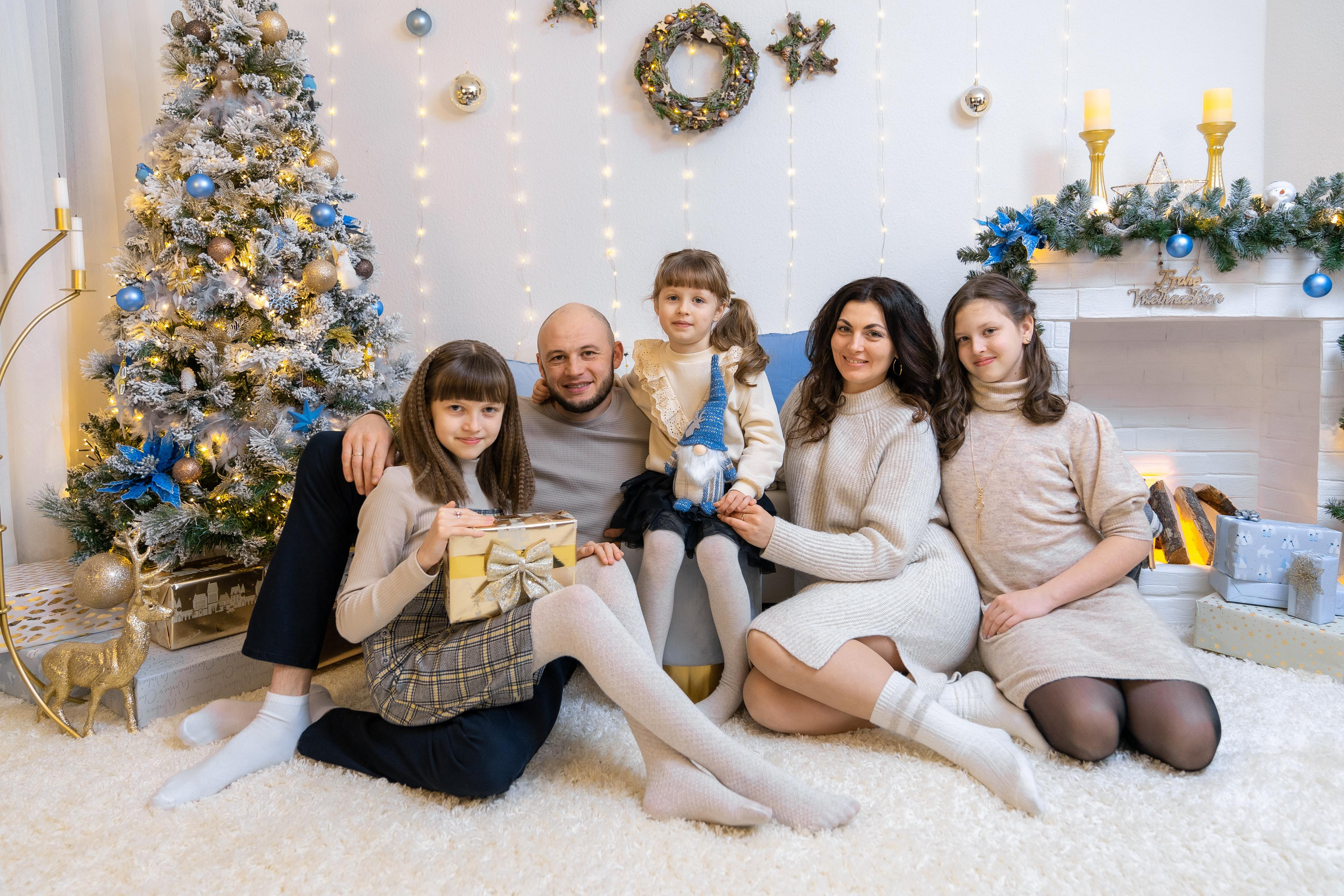 Weihnachten 2021. Fotoshooting Hannover Region, Bremen, Hamburg Fotograf - Natalia Mruck