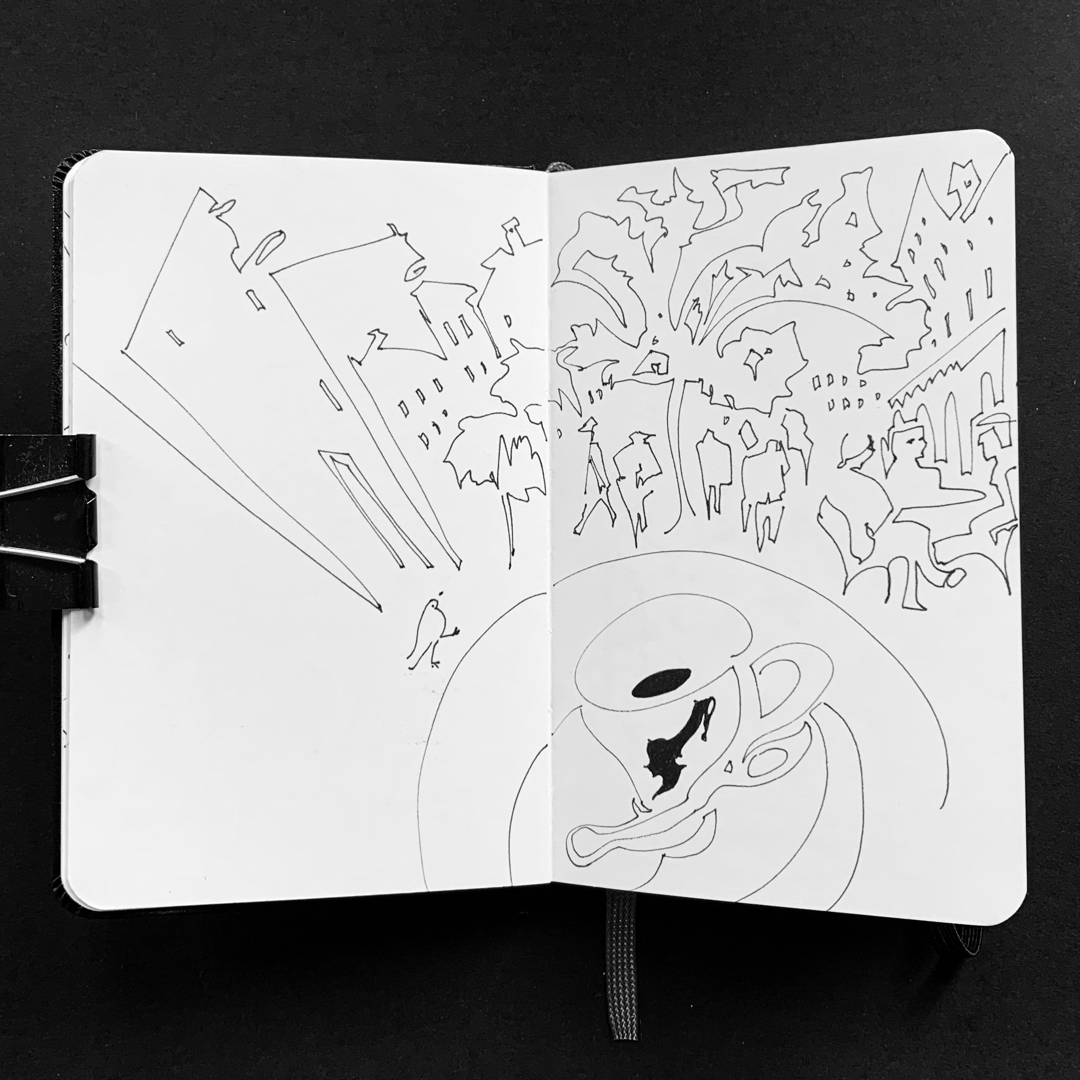 Caffe. Nadia Kuprina. Artist