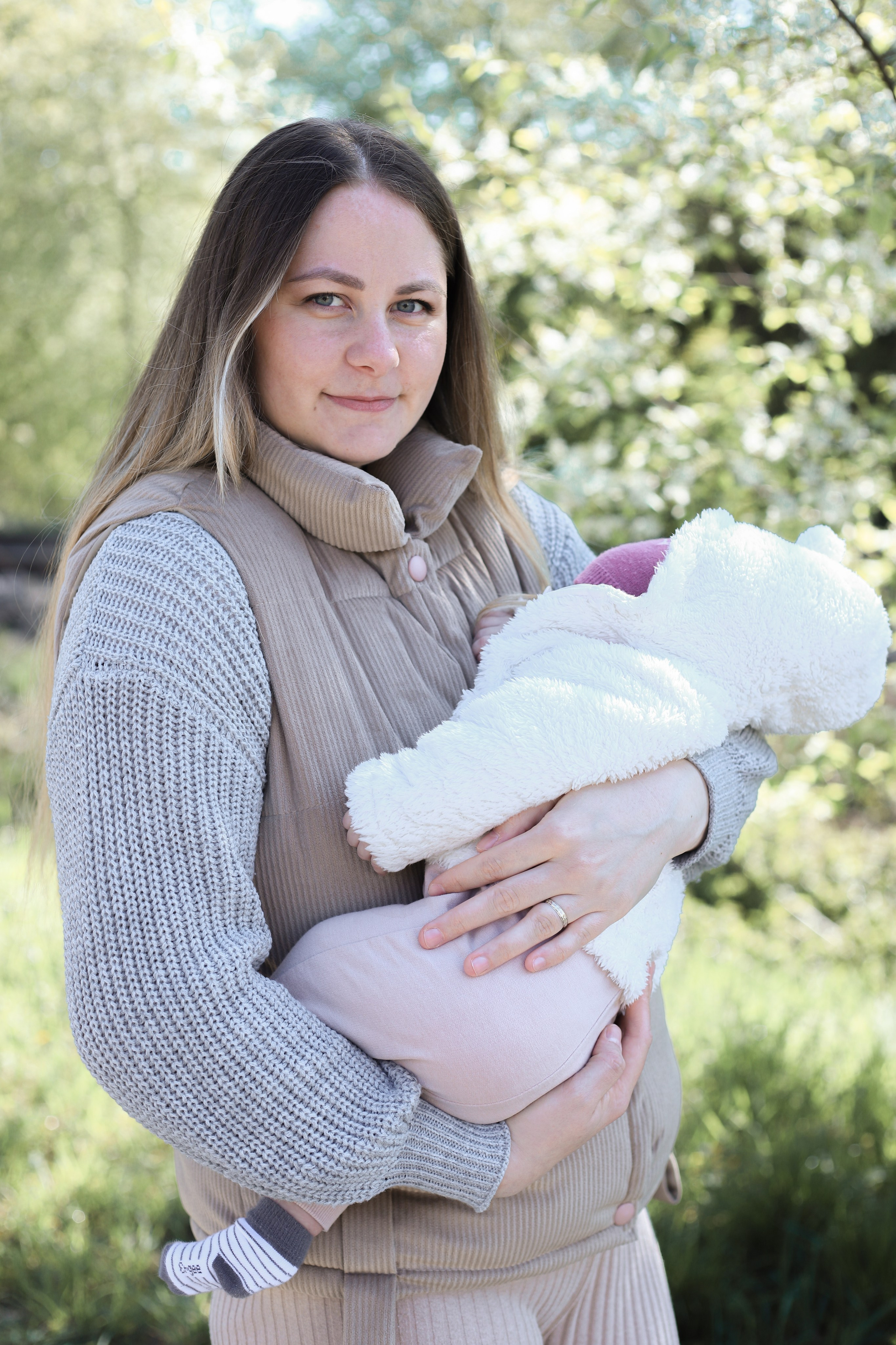 Mama und Baby. Olena Fritz Fotografie