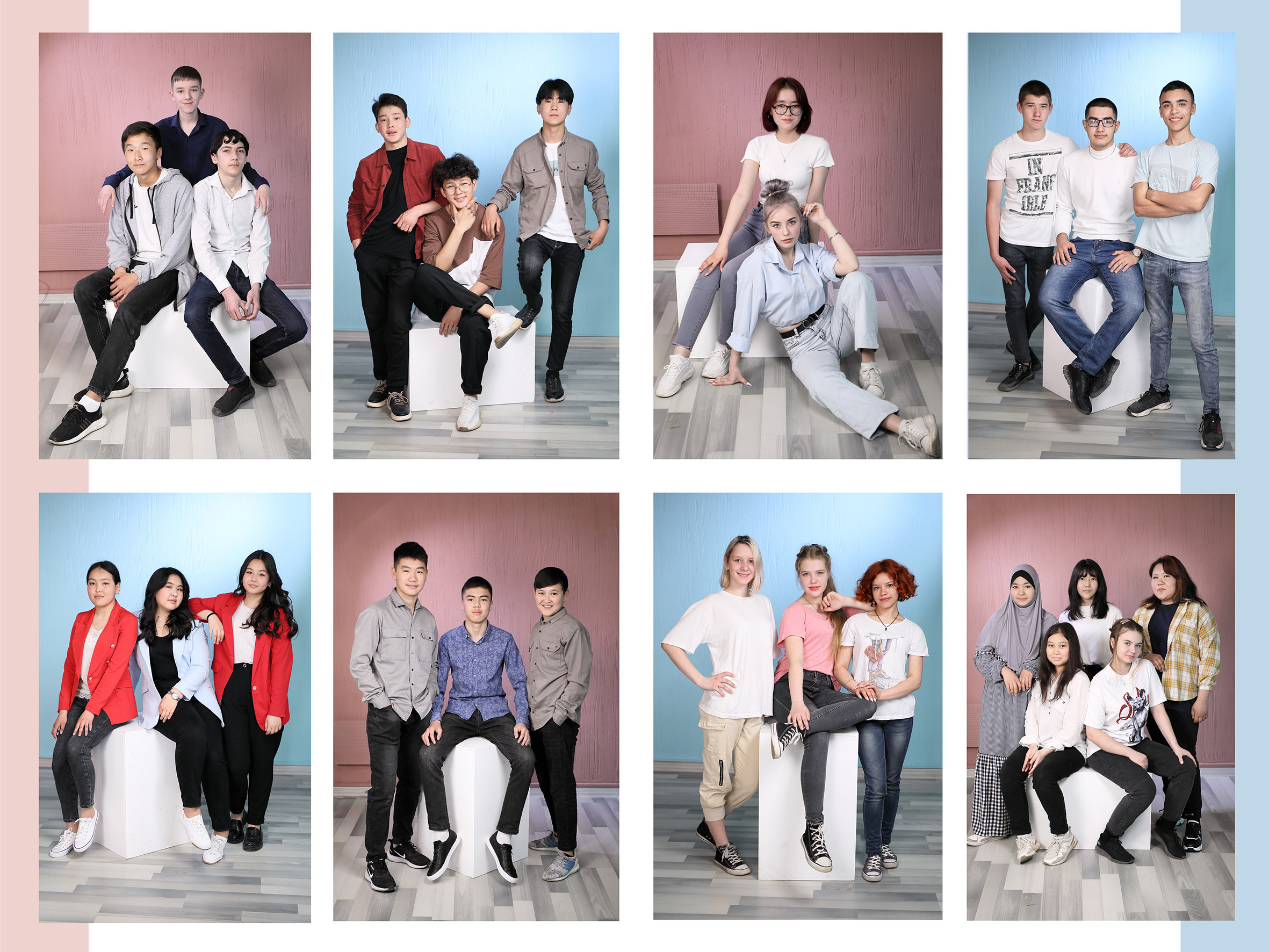 Выпускные альбомы (виньетки). Свадебный, семейный и портретный фотограф в Бишкеке