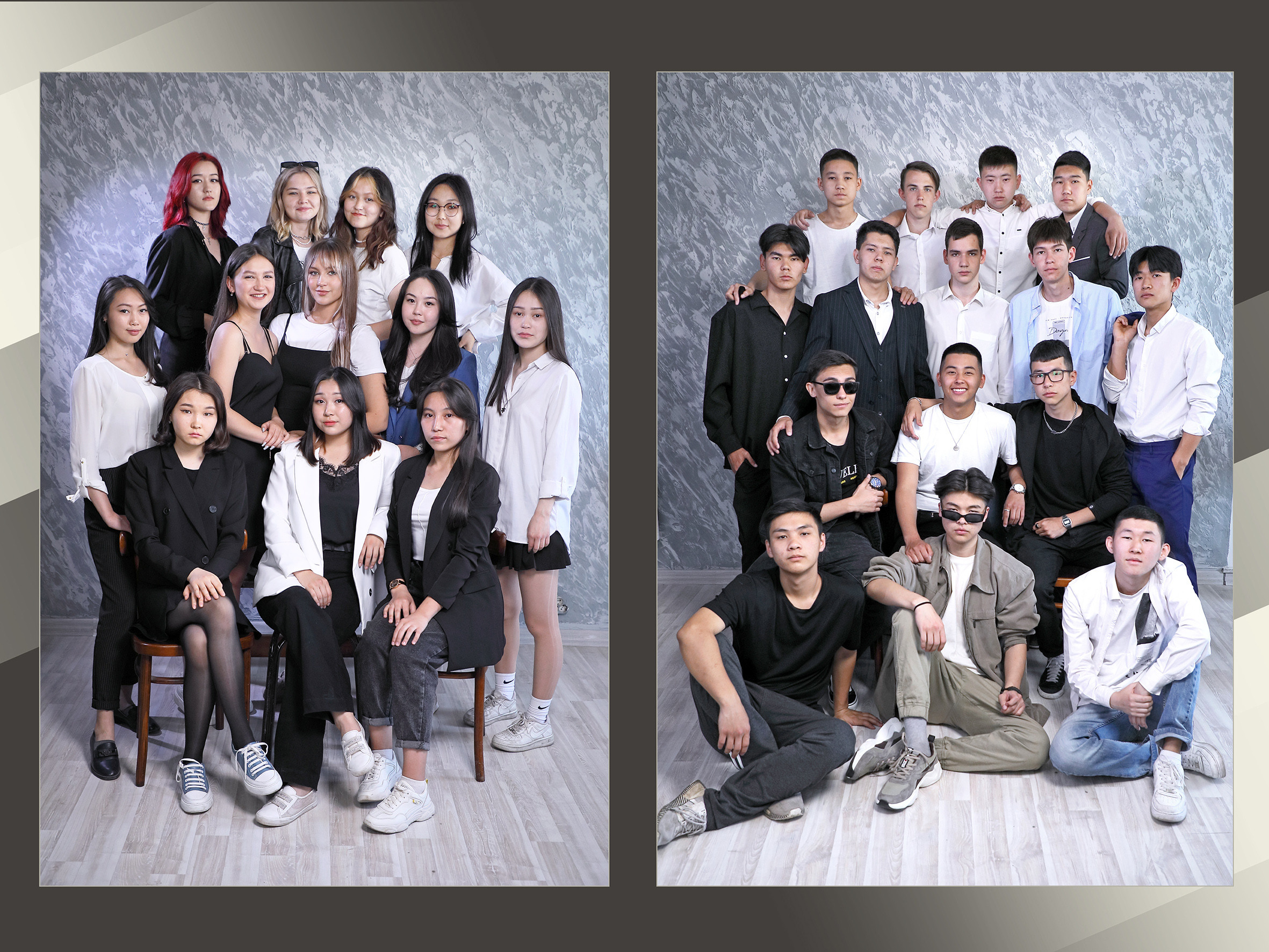 Выпускные альбомы (виньетки). Свадебный, семейный и портретный фотограф в Бишкеке