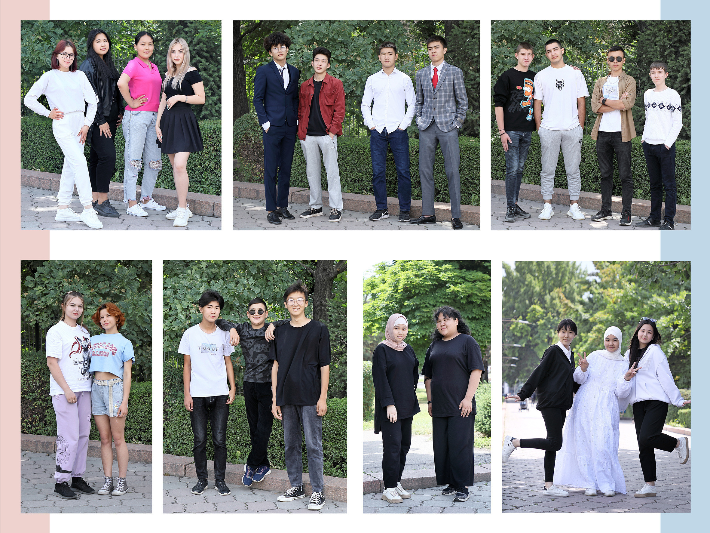 Выпускные альбомы (виньетки). Свадебный, семейный и портретный фотограф в Бишкеке