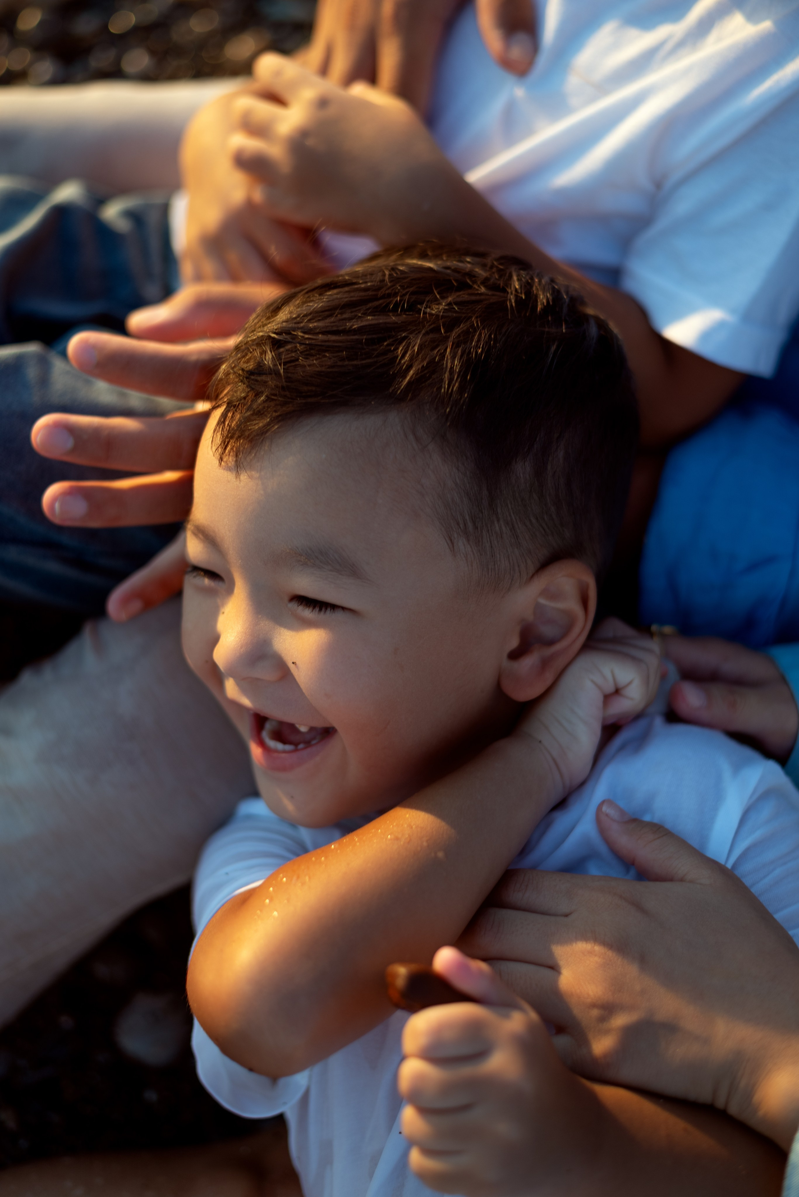 Семейная фотосессия на пляже в Белеке. Фотограф Анталия, Кемер, Белек, Сиде Дарья Кая