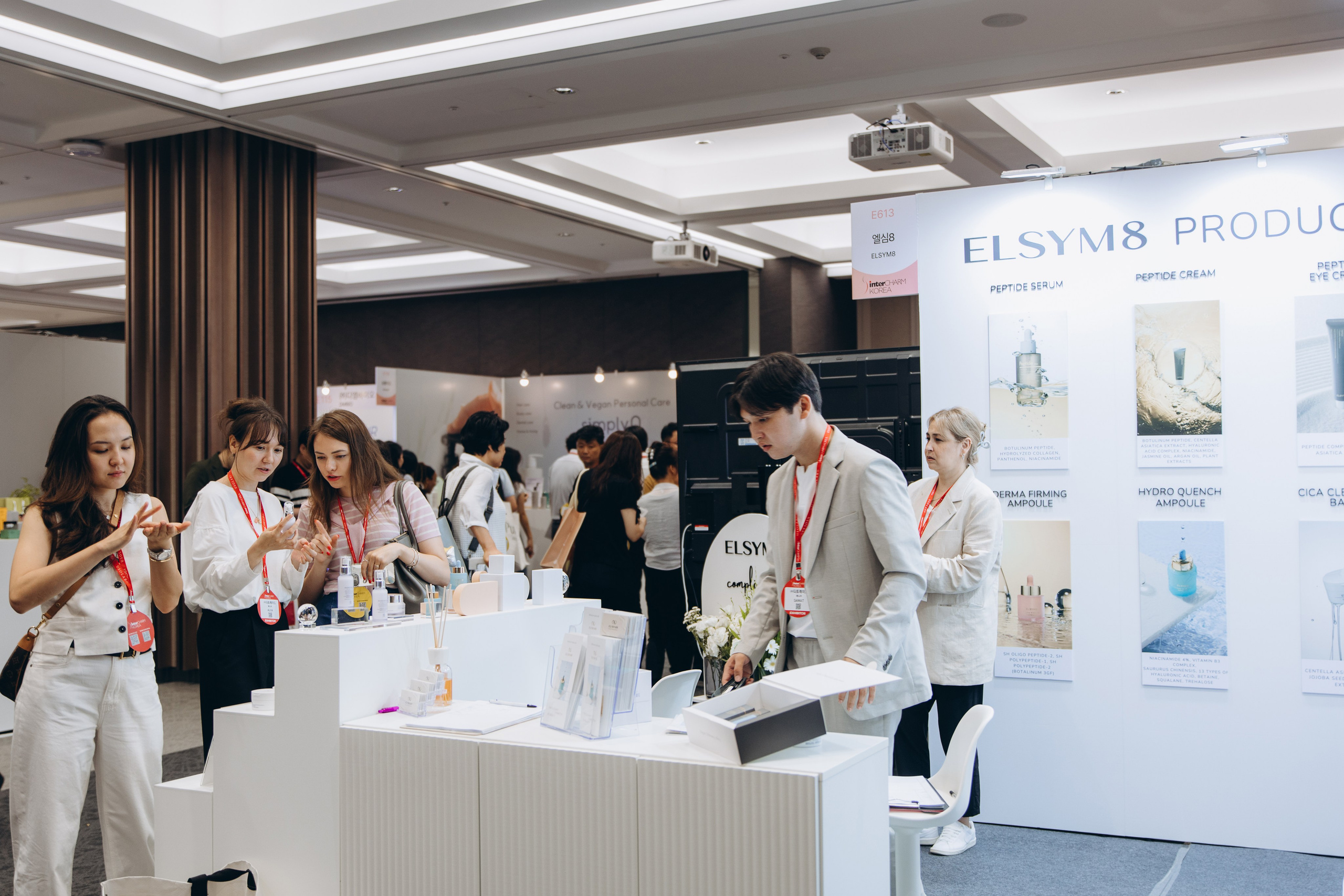 Inter charm Korea 2024 (ELSYM8). Portrait photographer in South Korea Olga Lian