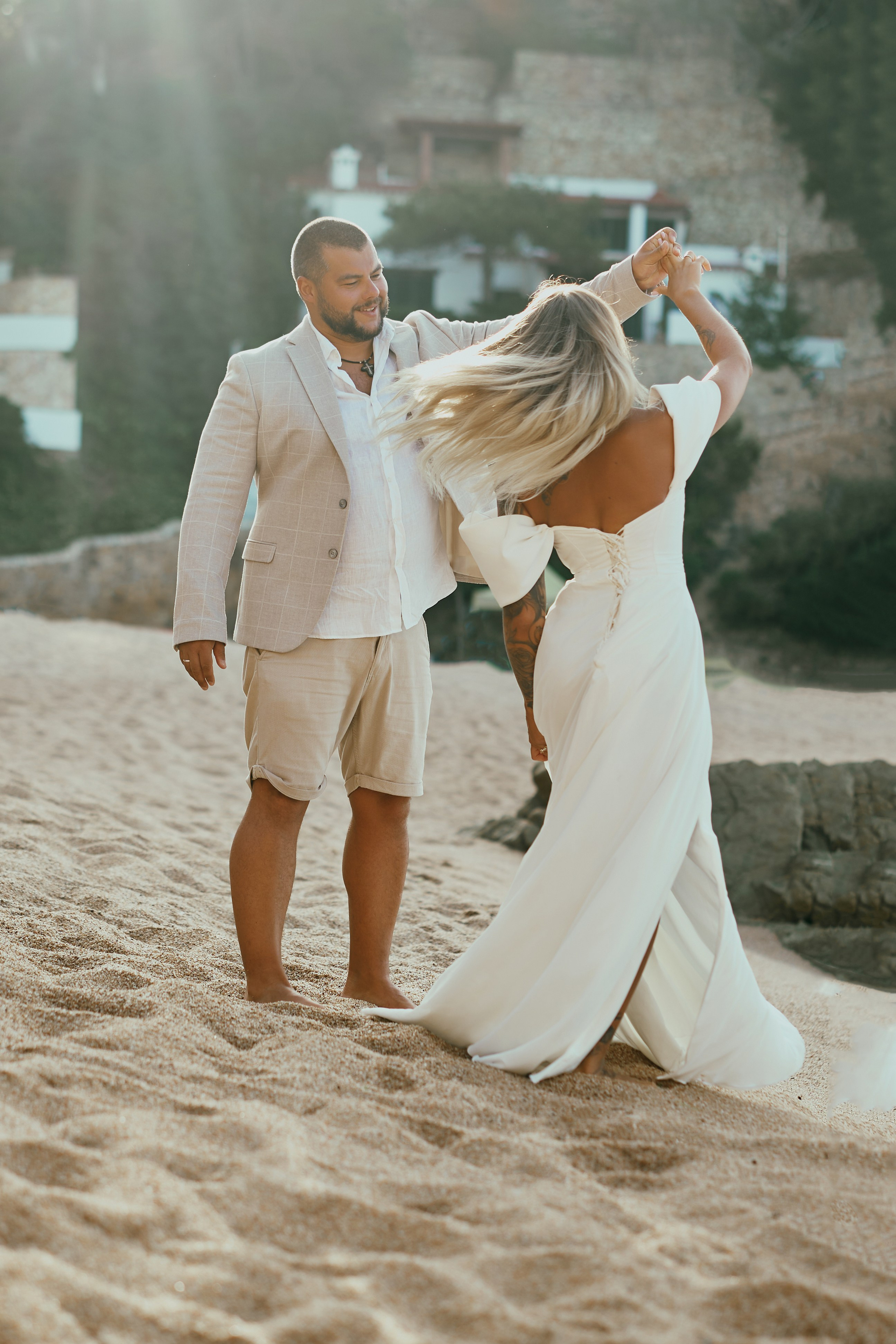 Свадьба для двоих. Photographer in Barcelona Spain Zhanna Zakharchenko