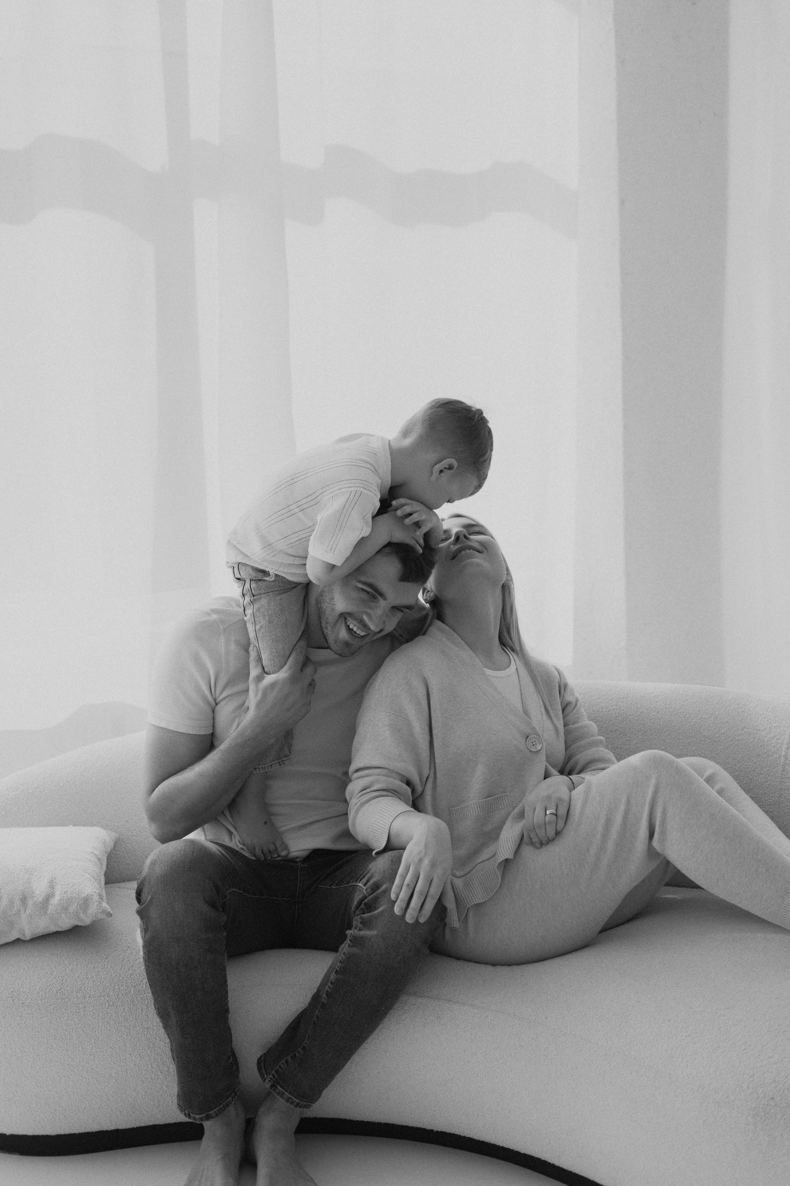 Justės ir Manto šeima. Fotografė Agnė Navickaitė