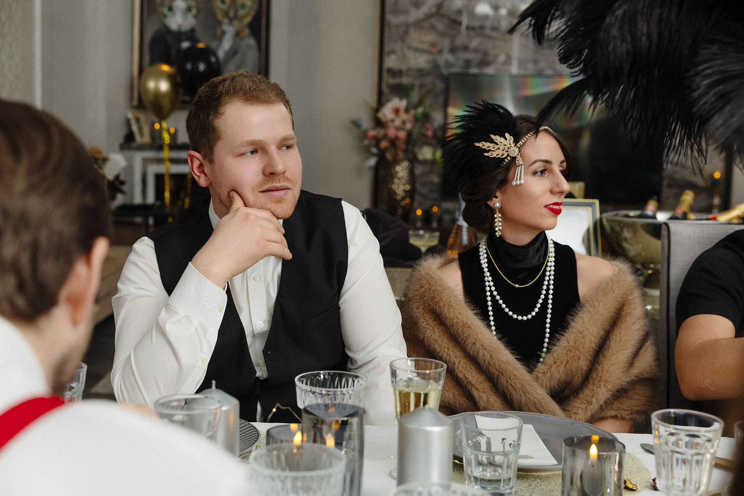 Вечеринка в стиле Великого Гэтсби | Фотограф в Риге. Евгений Тимофеев | Свадебный и контент-фотограф и видеограф в Риге